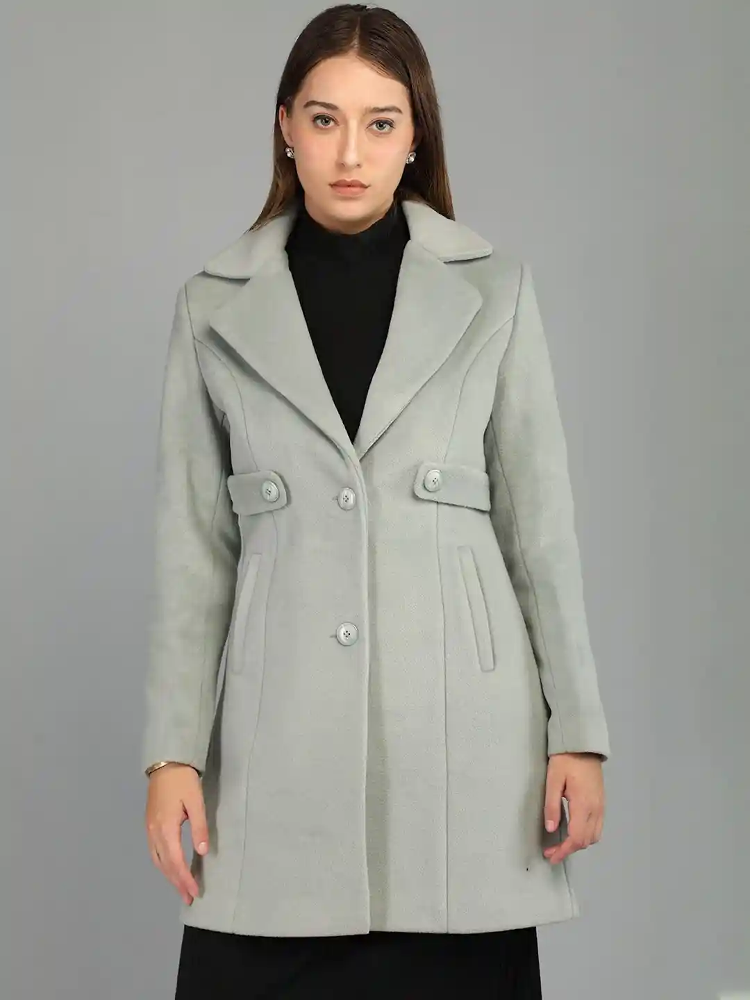 The Roadster Life Regular Fit Notched Lapel Single Breasted Trench Coat