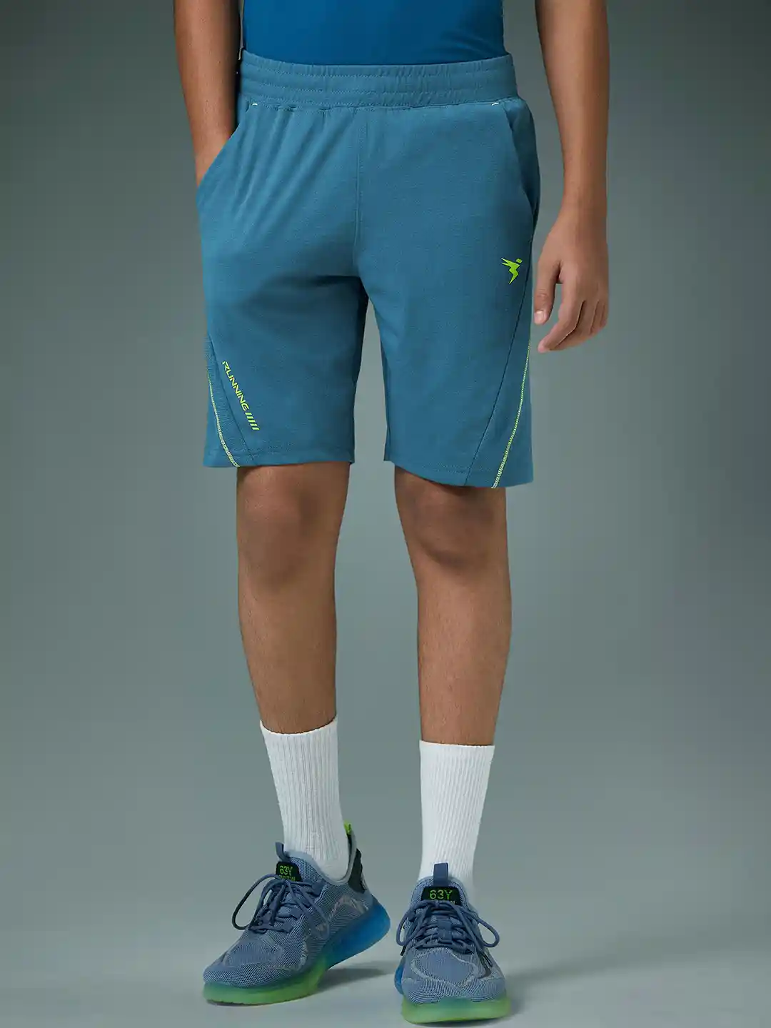 Technosport Boys Slim Fit Sports Shorts