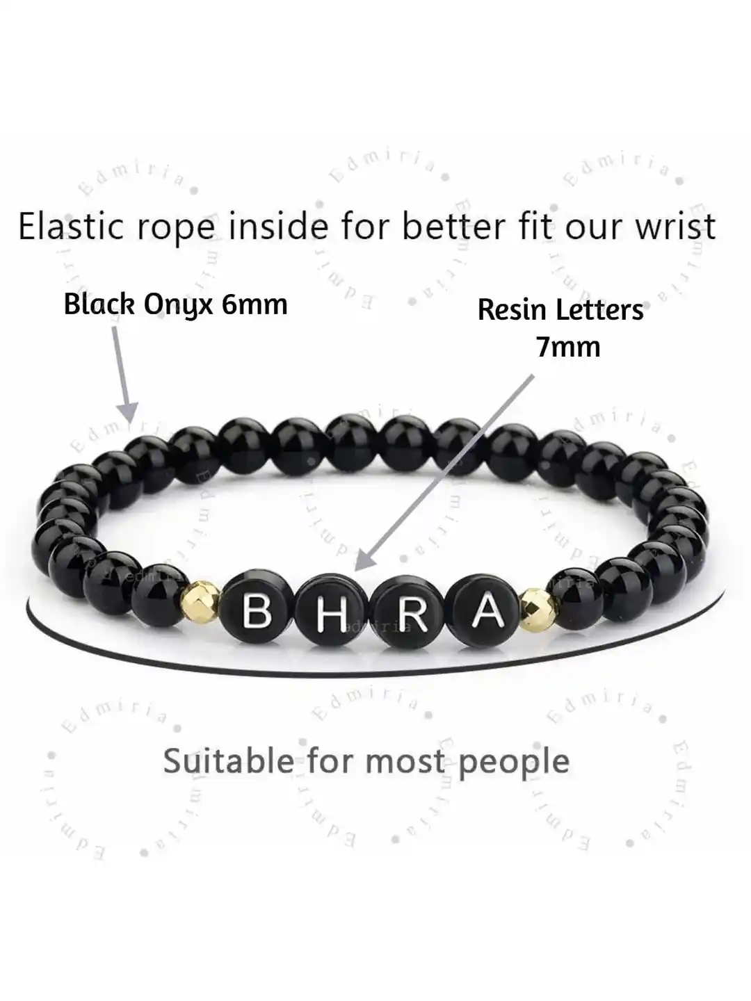 Buy EDMIRIA Black Ceramic Bracelet for Unisex 37145210 Myntra