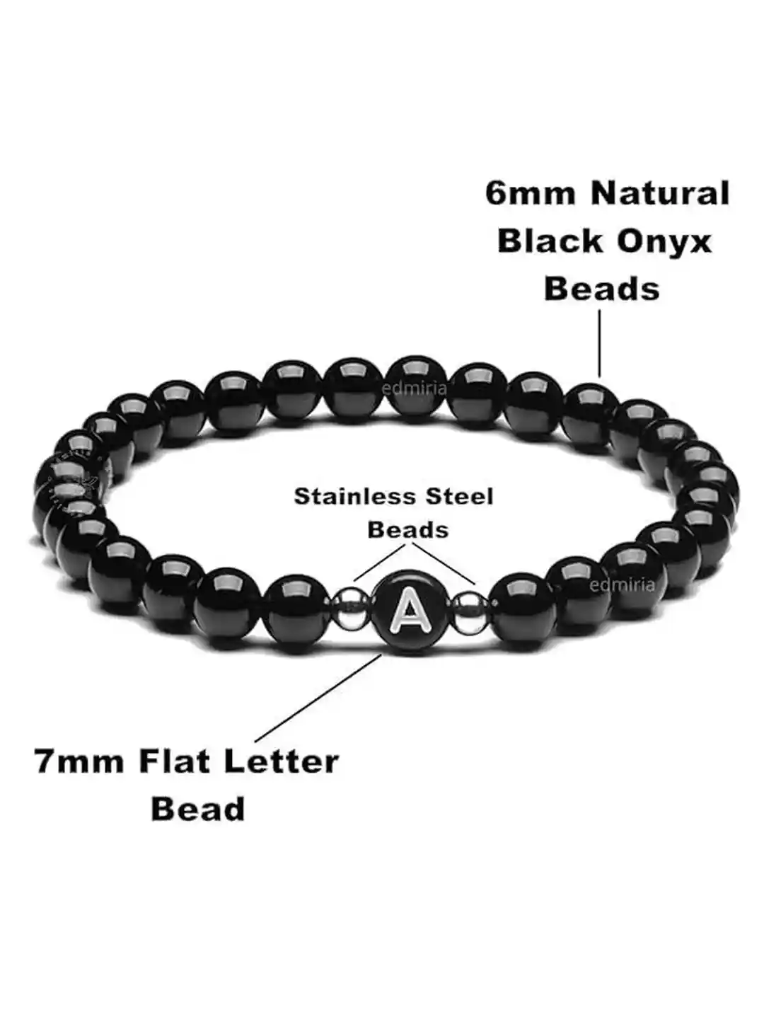Buy EDMIRIA Black Ceramic Bracelet for Unisex 37145837 Myntra