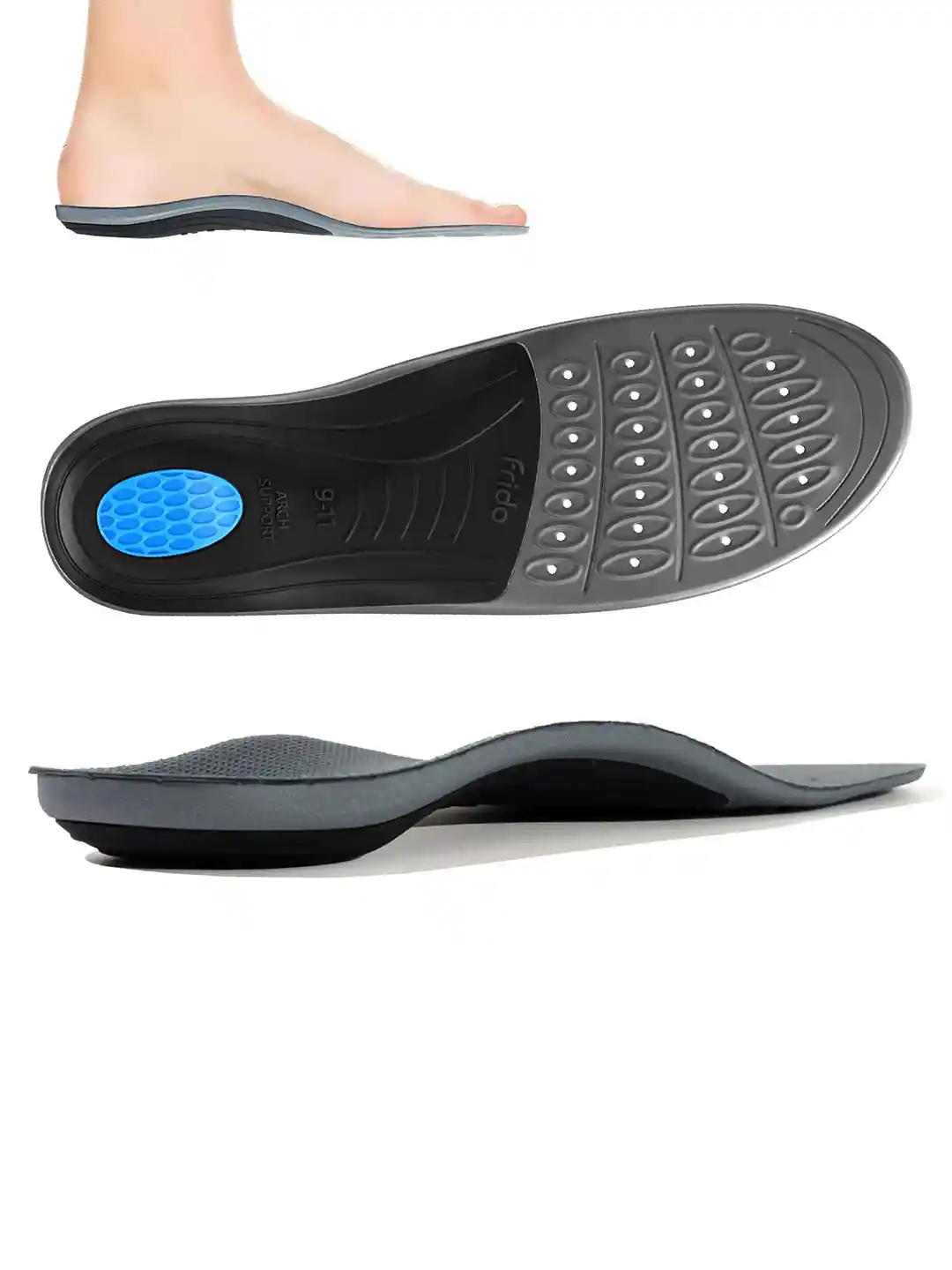 Buy FRIDO Rigid Arch Support Insoles For Flat Feet Shoe