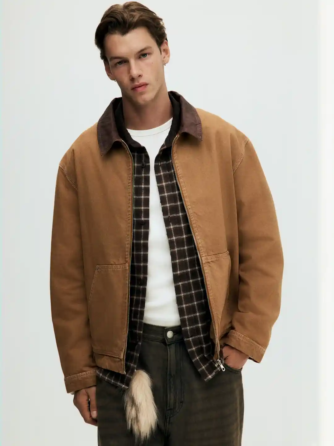 Buy H&M Pure Cotton Denim Jacket Jackets for Men 36880175 Myntra