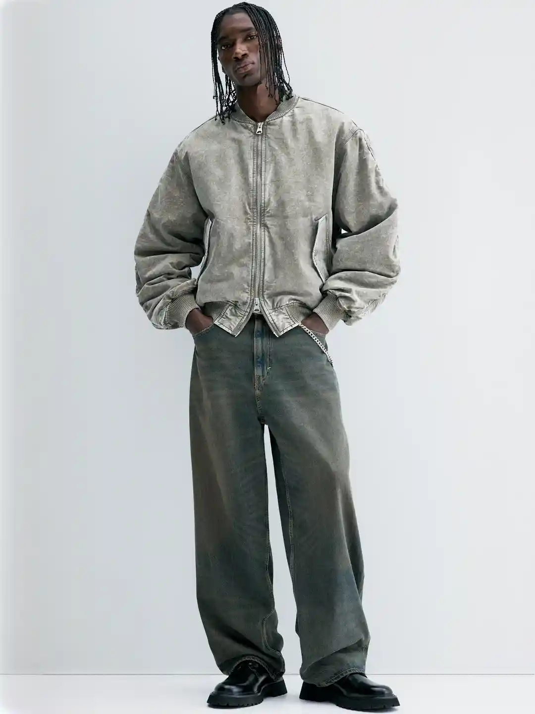 Buy H&M Men Baggy Jeans Jeans for Men 36889492 Myntra