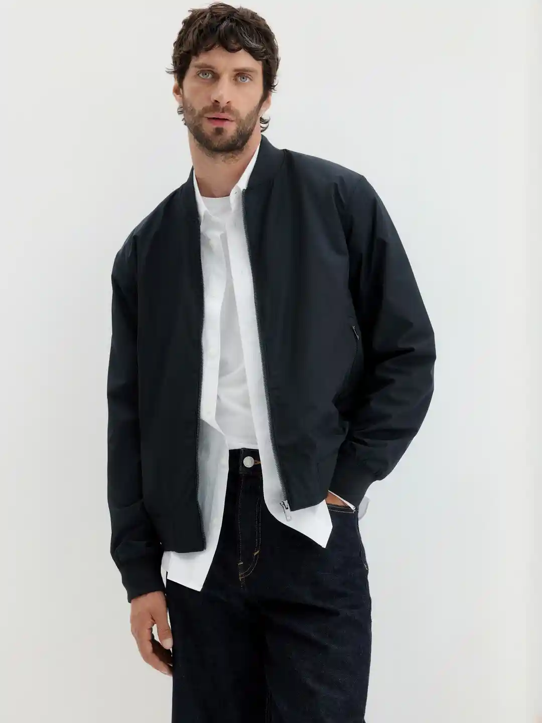 Buy H&M Regular Fit Lightweight Bomber Jacket Jackets for Men