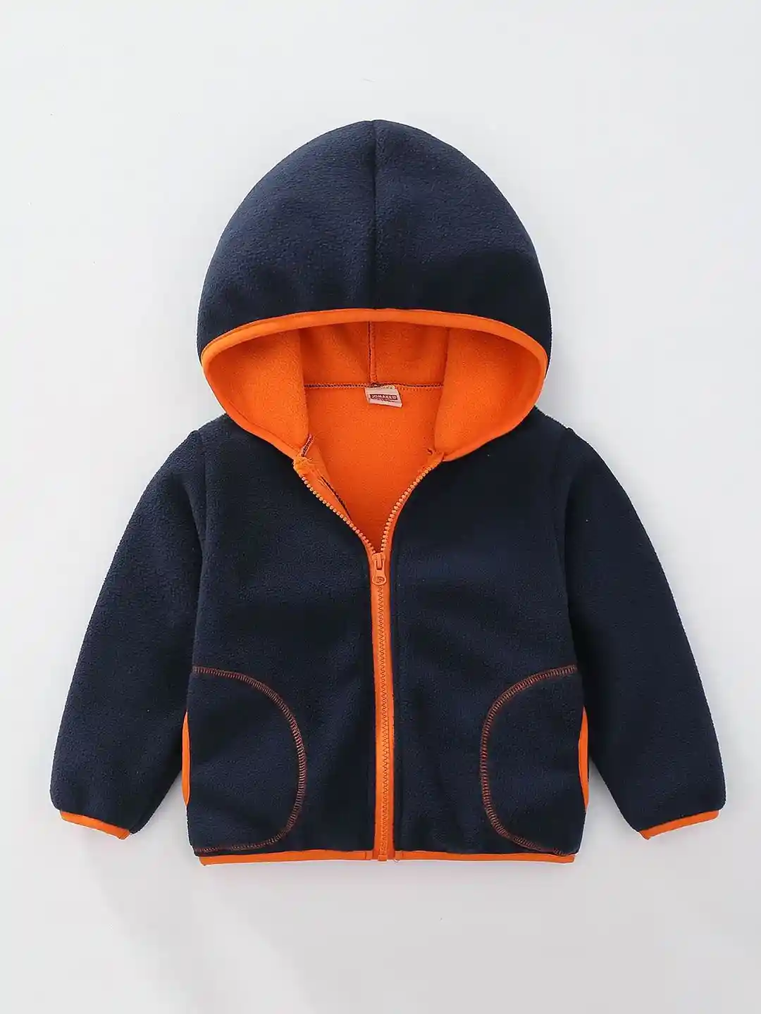 YK Boys Hooded Fleece Jacket