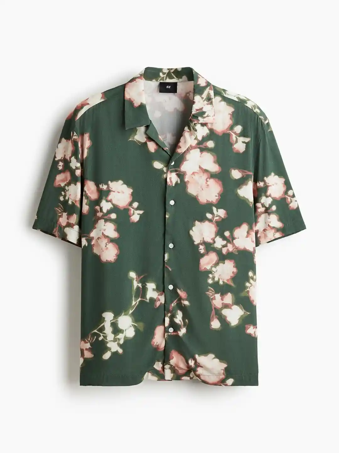 Buy H&M Men Regular Fit Patterned Resort Shirt Shirts for Men