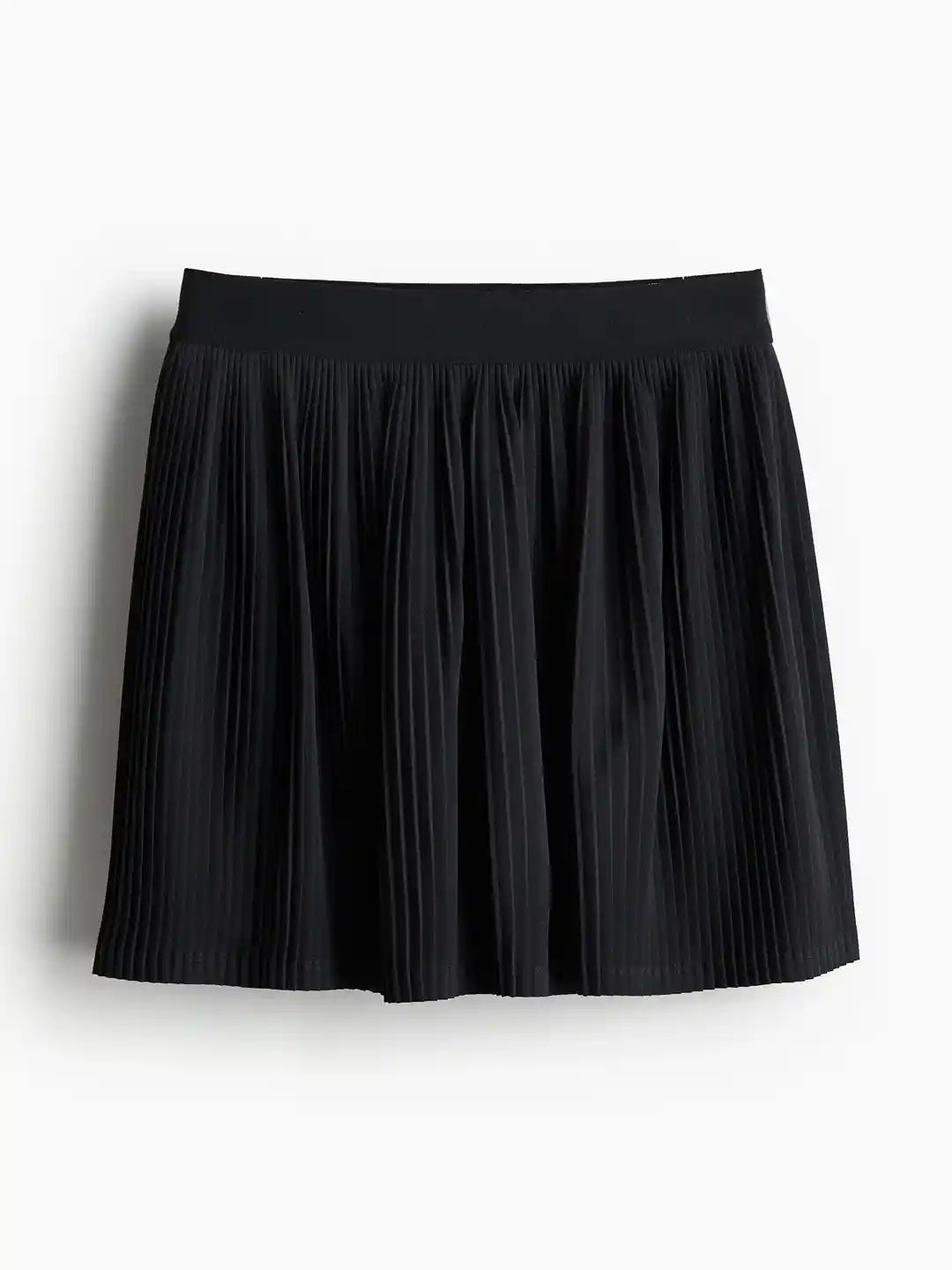 Waisted Skirts Short Pleated Skirt H&m Pleated Denim Skirt