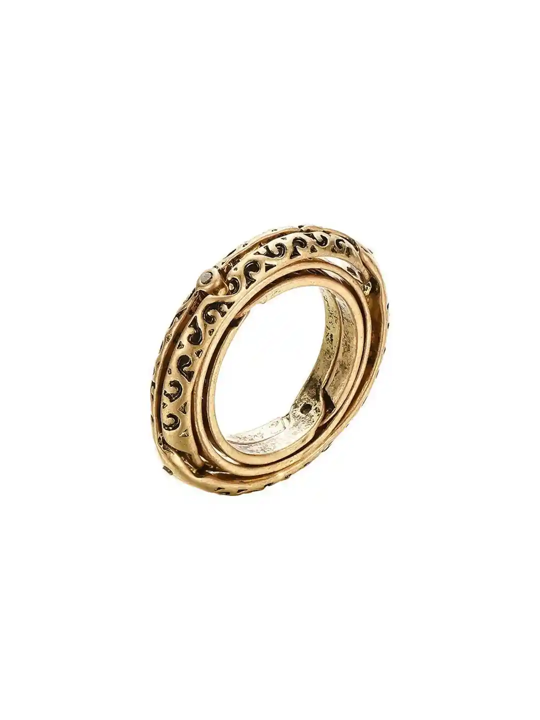 Moneekar Jewels Unisex Astronomical Armillary Sphere Finger Ring