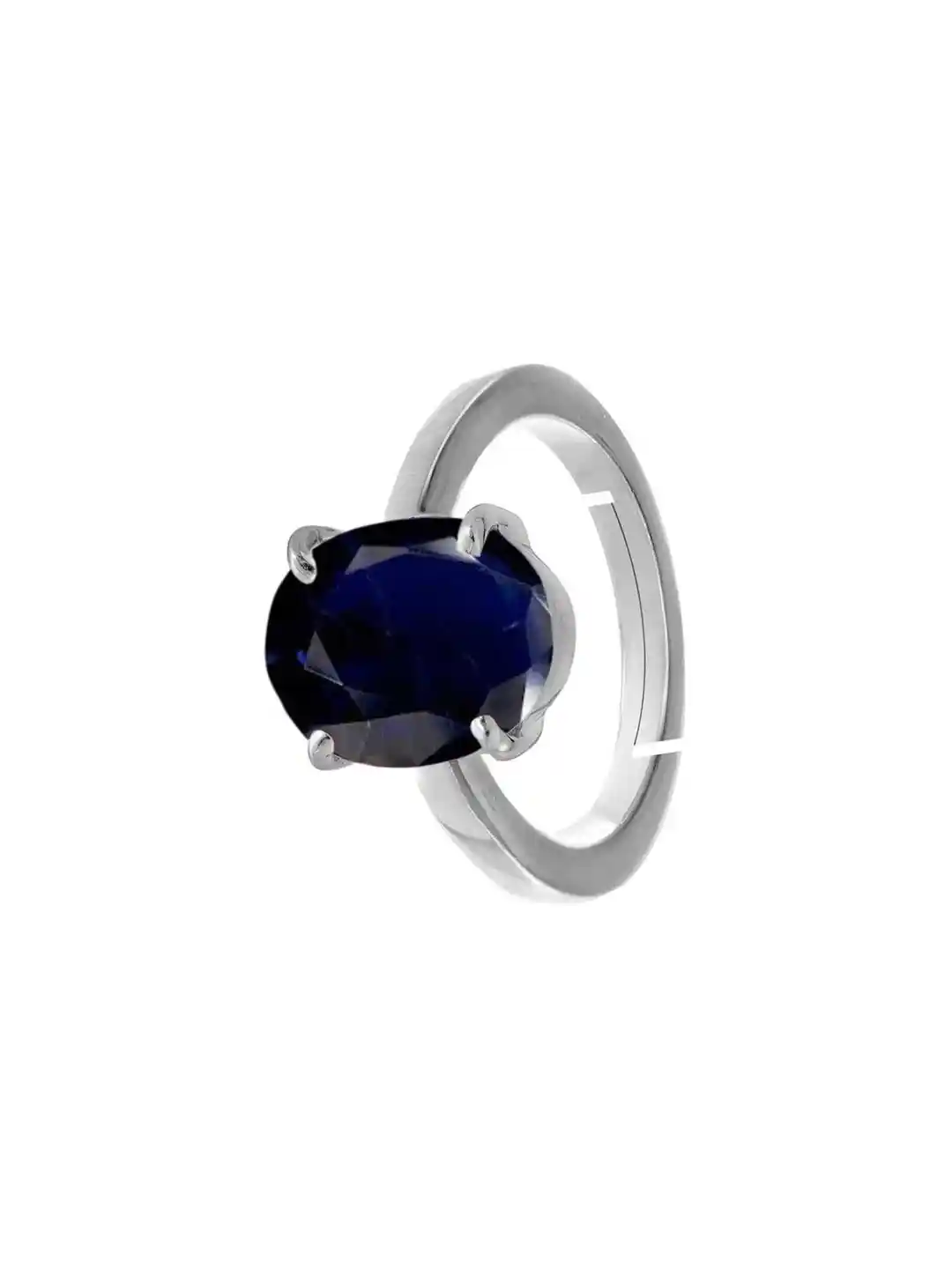 Buy RAVIOUR LIFESTYLE Unisex Blue Sapphire Silver-Plated Copper
