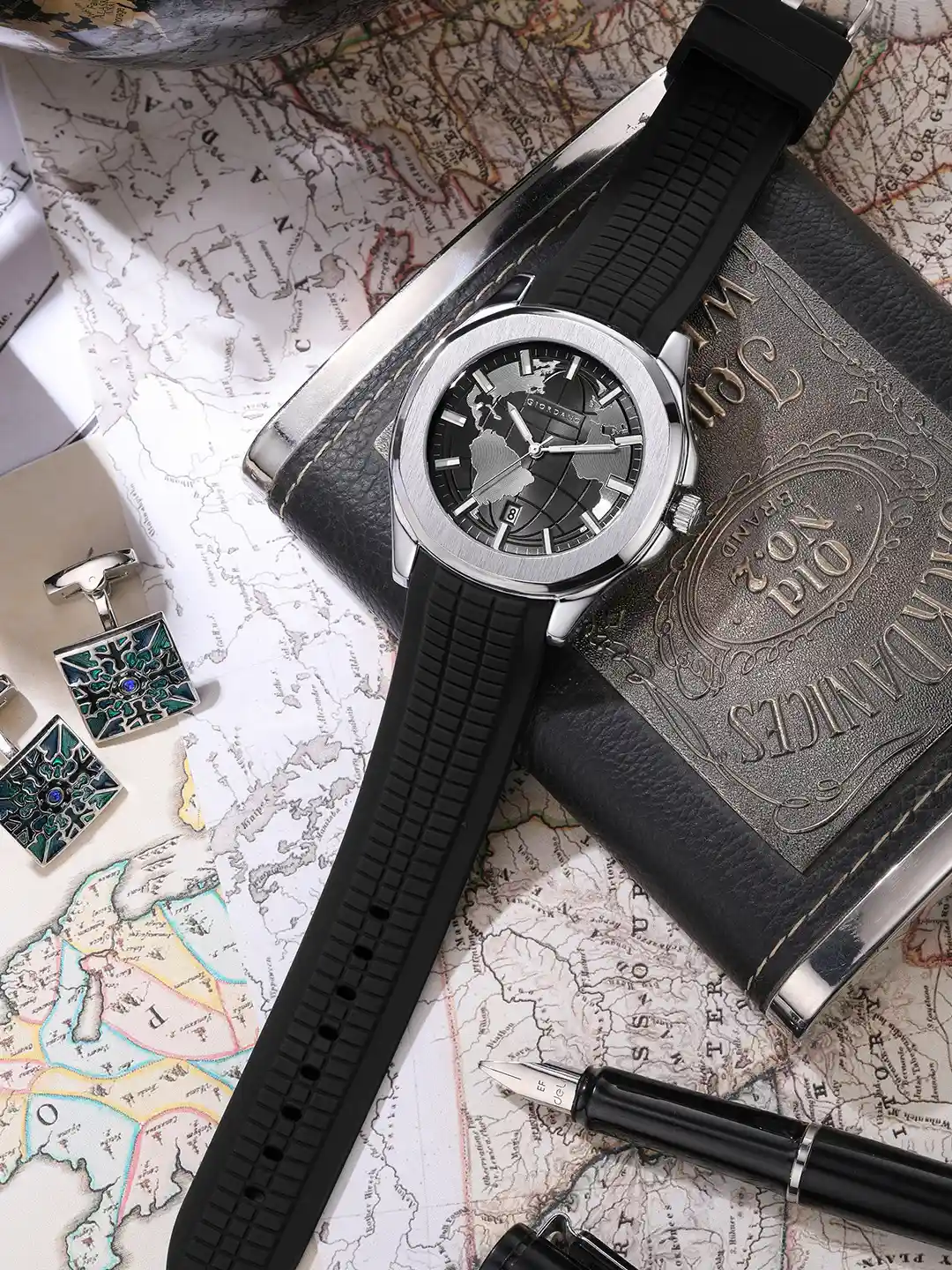 Buy GIORDANO Men Regular Straps Analogue Watch GZ-50147-01