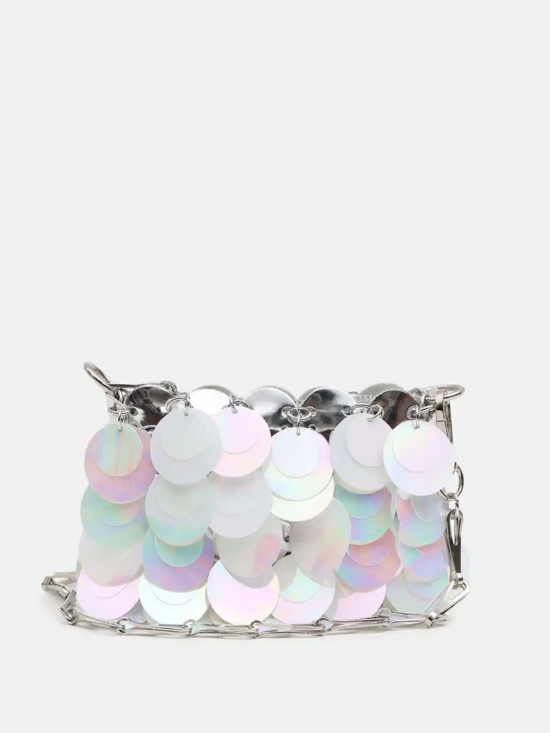 Buy Kazo Nicole Shimmer Embellished Bucket Sling Bag