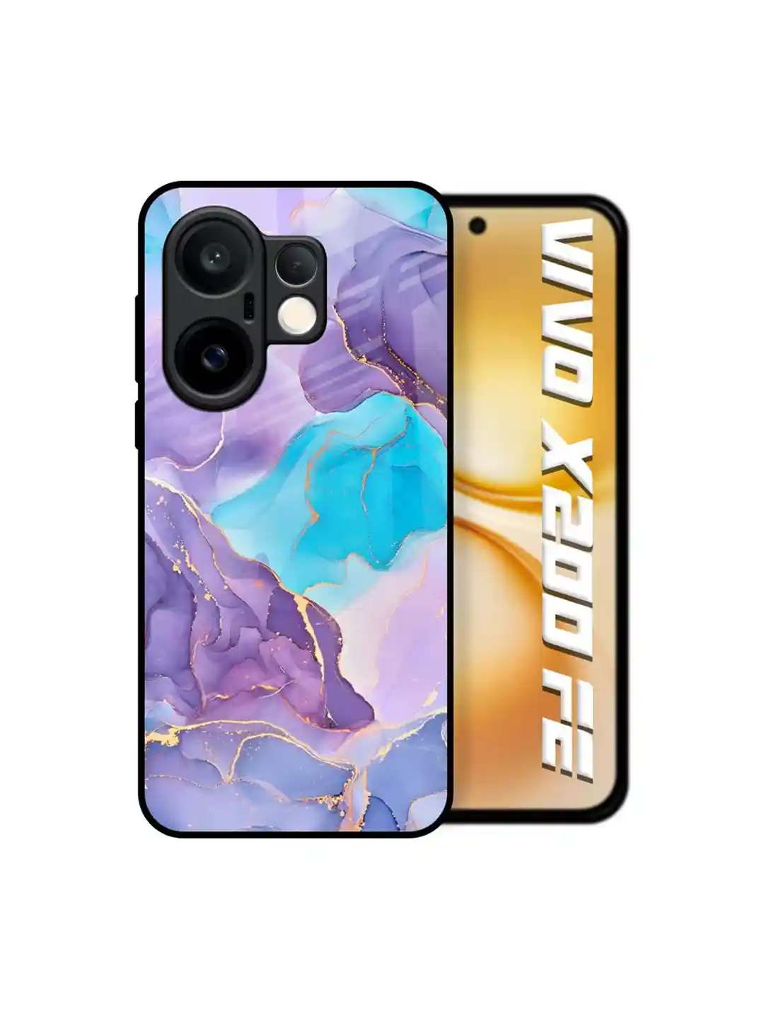 Buy QRIOH Quirky Printed Vivo X200 FE 5G Back Case Mobile