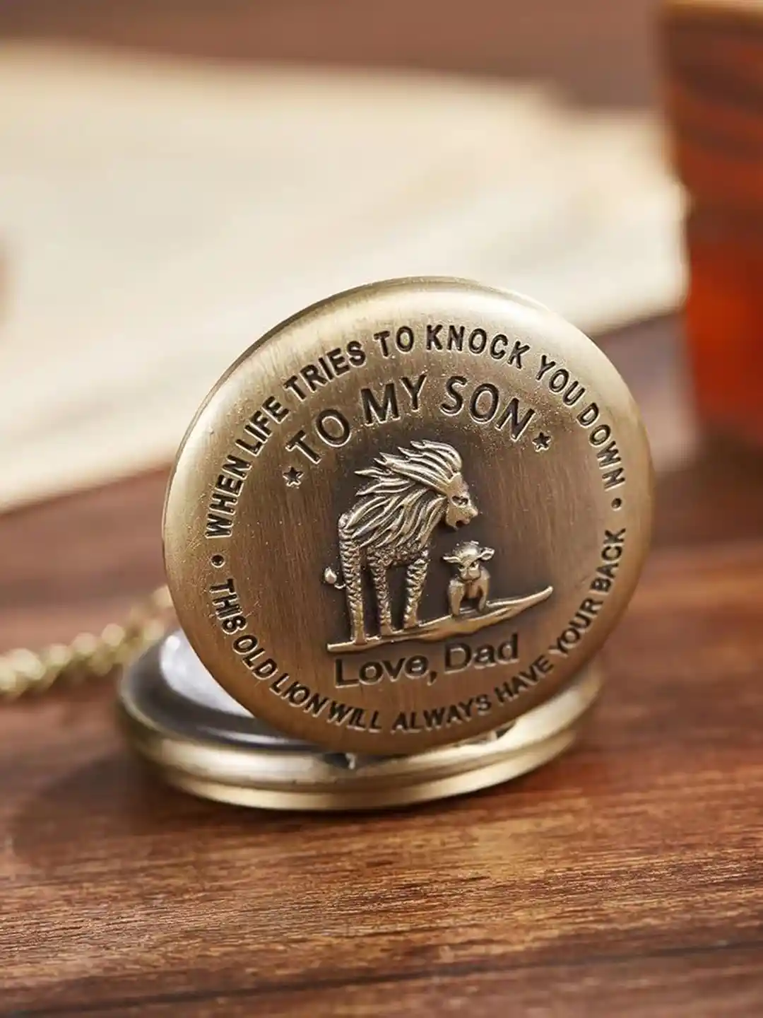 Buy AUGEN Son Design Retro Vintage Pocket Watch Key Chain Key