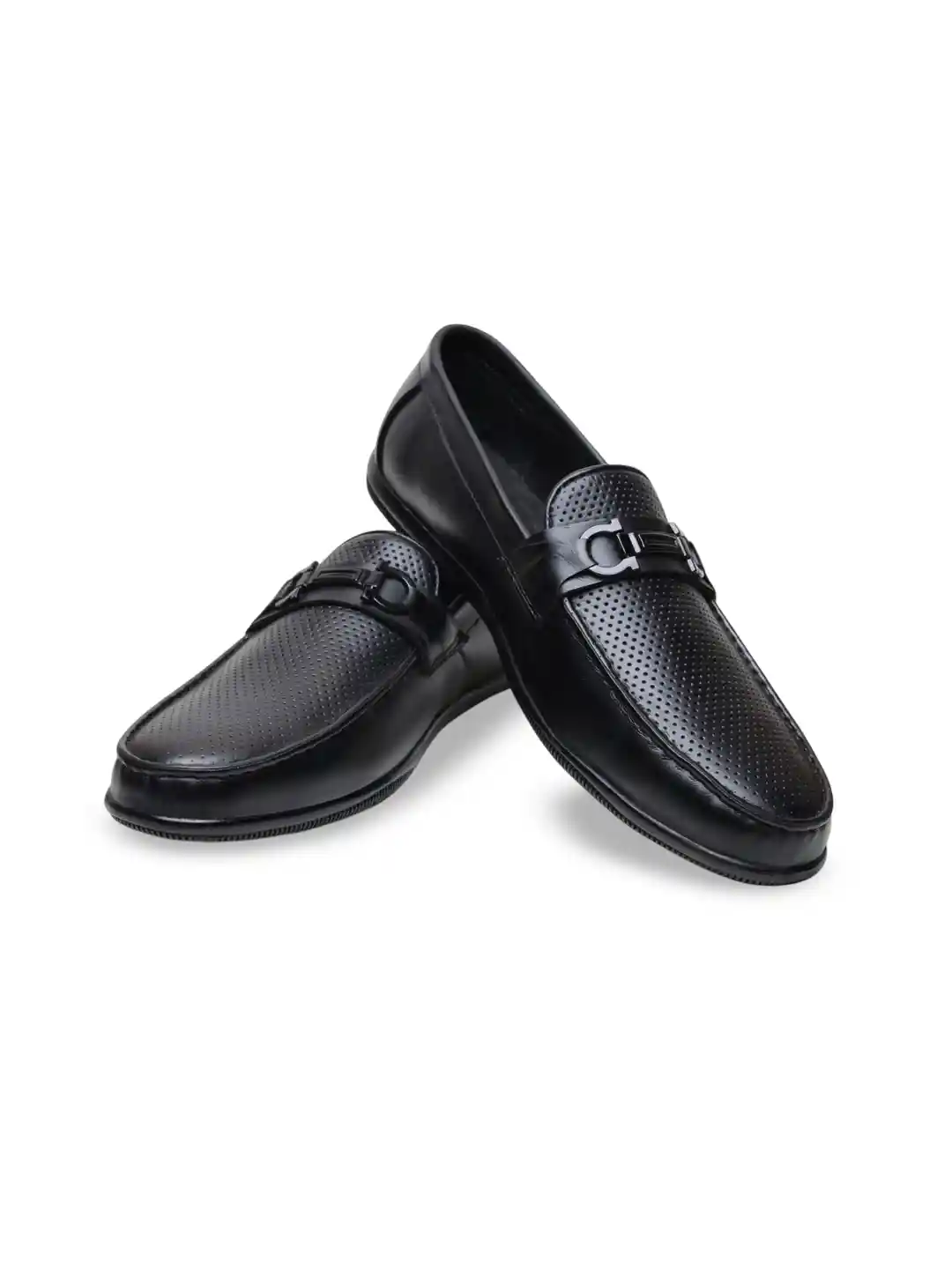 Buy Hayes London Men Black Formal Loafers Shoes Formal Shoes for
