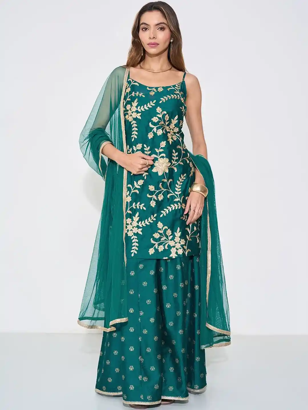 Buy RANGMANCH BY PANTALOONS Women Embroidered Thread Work Kurta