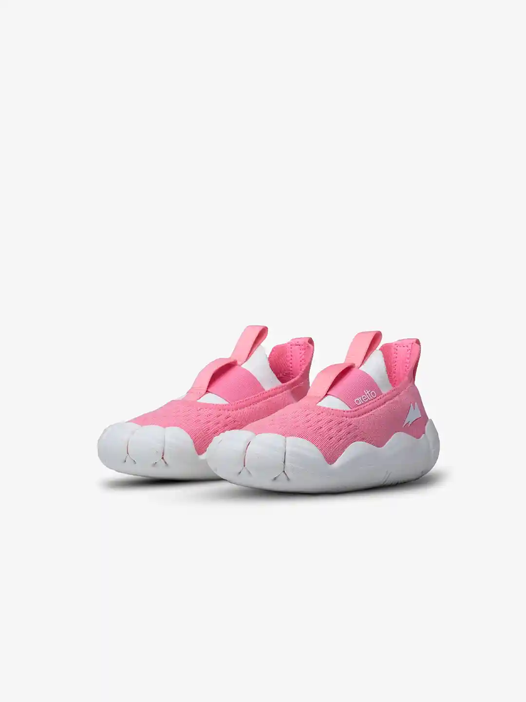 Aretto Kids Candy Floss Adaptive Fit Breathable Slip-On Sneakers with  Anti-Skid Sole