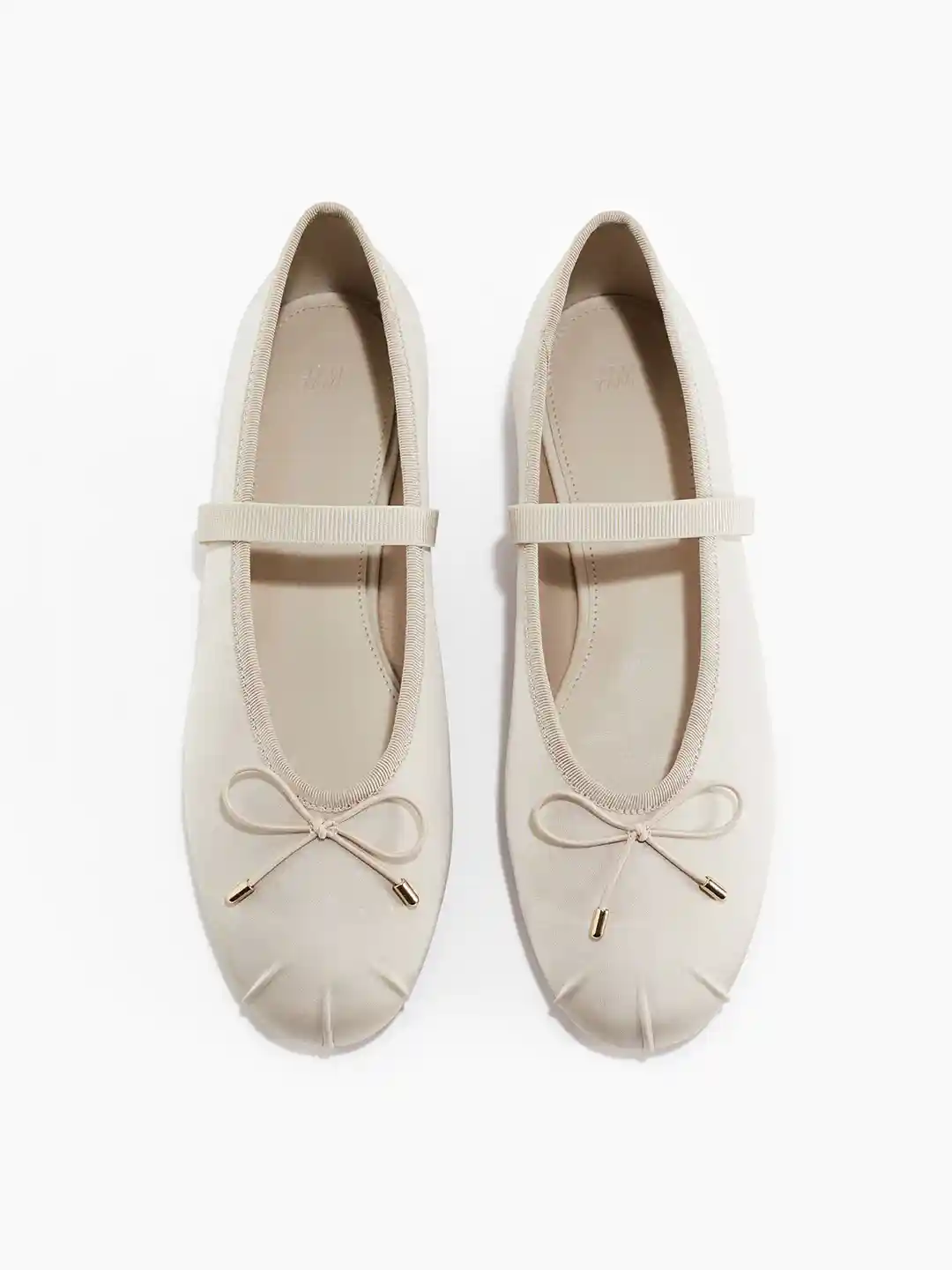 靴 Mary Jane Crystal Ribbon Satin Flats 靴 Mary Jane Crystal