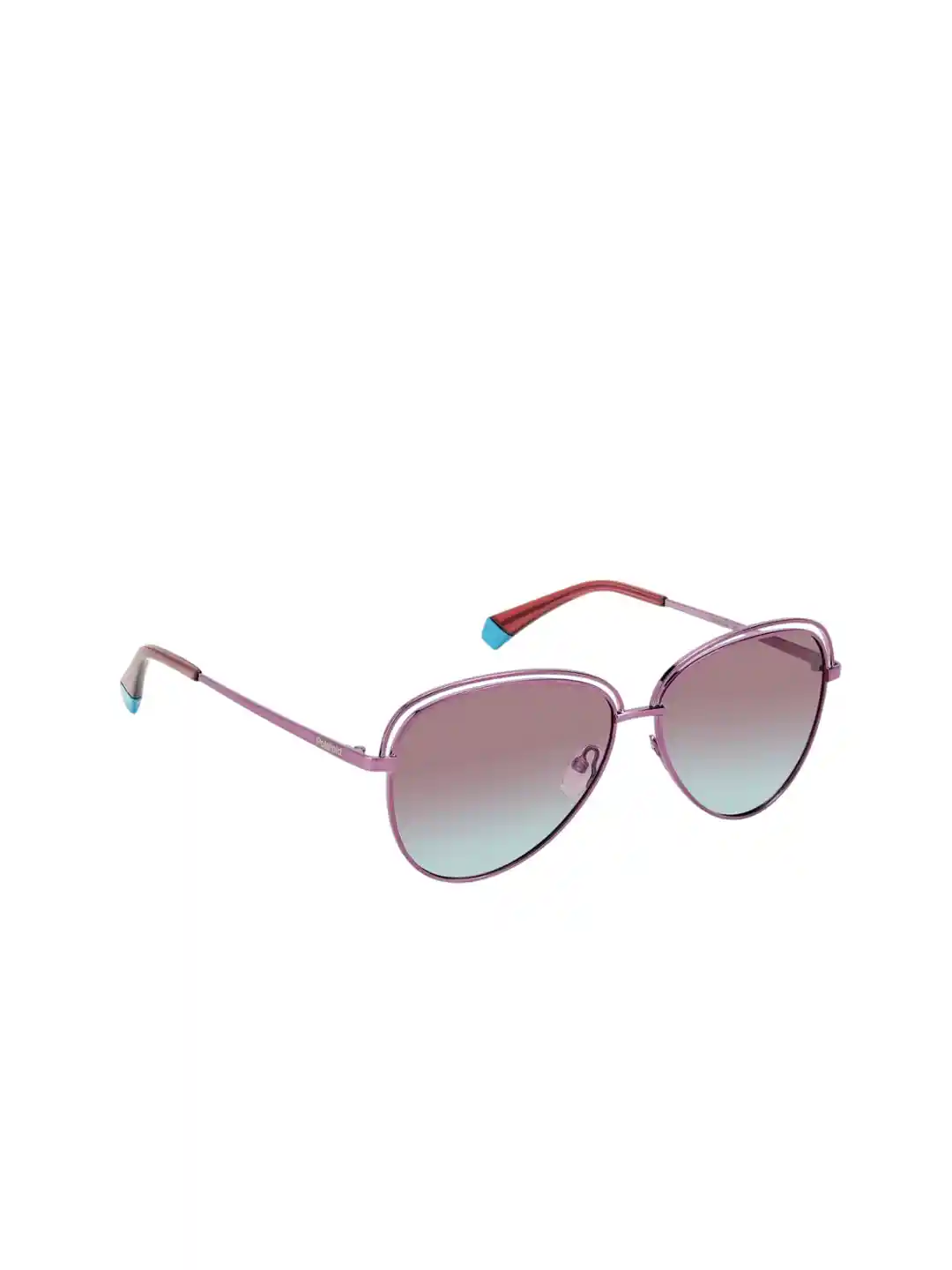 Buy Polaroid Women Purple Lens Purple Aviator Sunglasses with UV