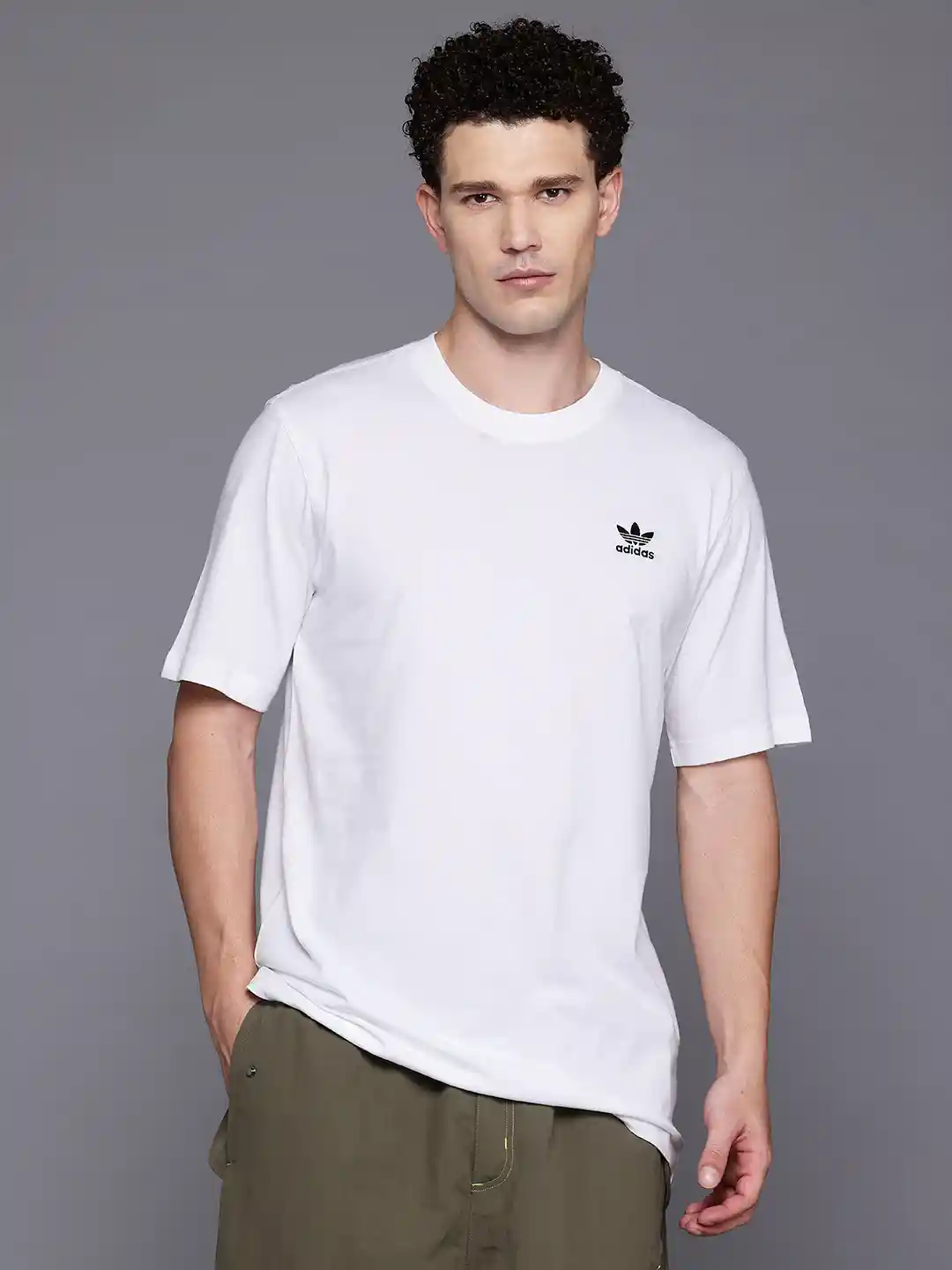 ADIDAS Originals Pure Cotton Trefoil Essentials Tshirt