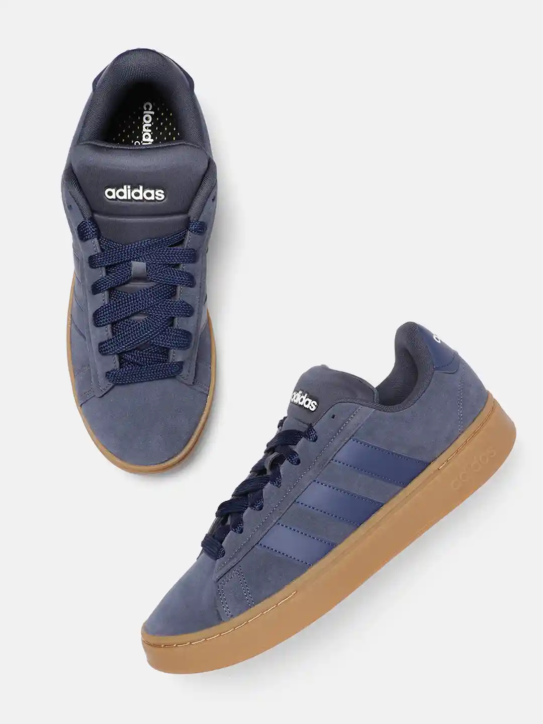 ADIDAS Men GRAND COURT ALPHA 00s Cloudfoam Comfort Sneakers