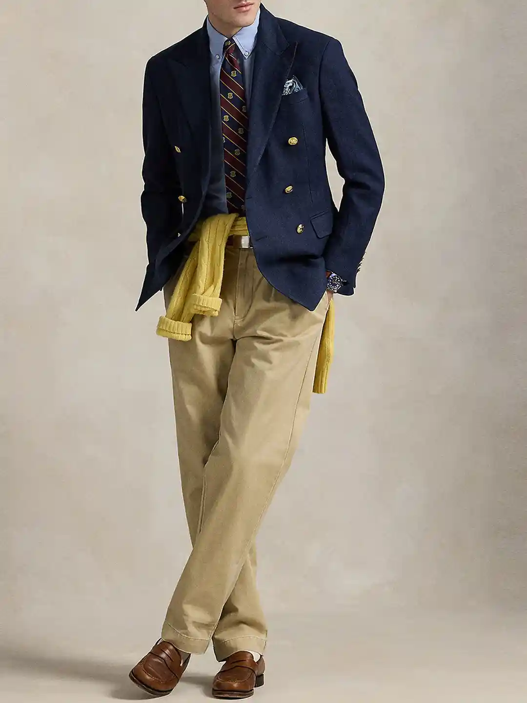 Polo Ralph Lauren Polo Dobby Linen Tailored Blazer