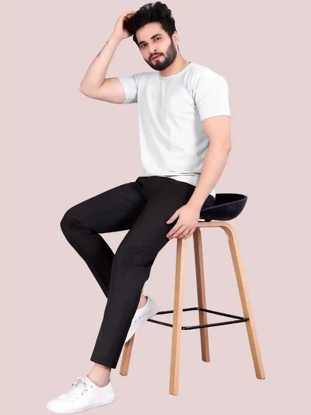 Buy Moda Rapido Round Neck Short Sleeves Regular Fit T-Shirt