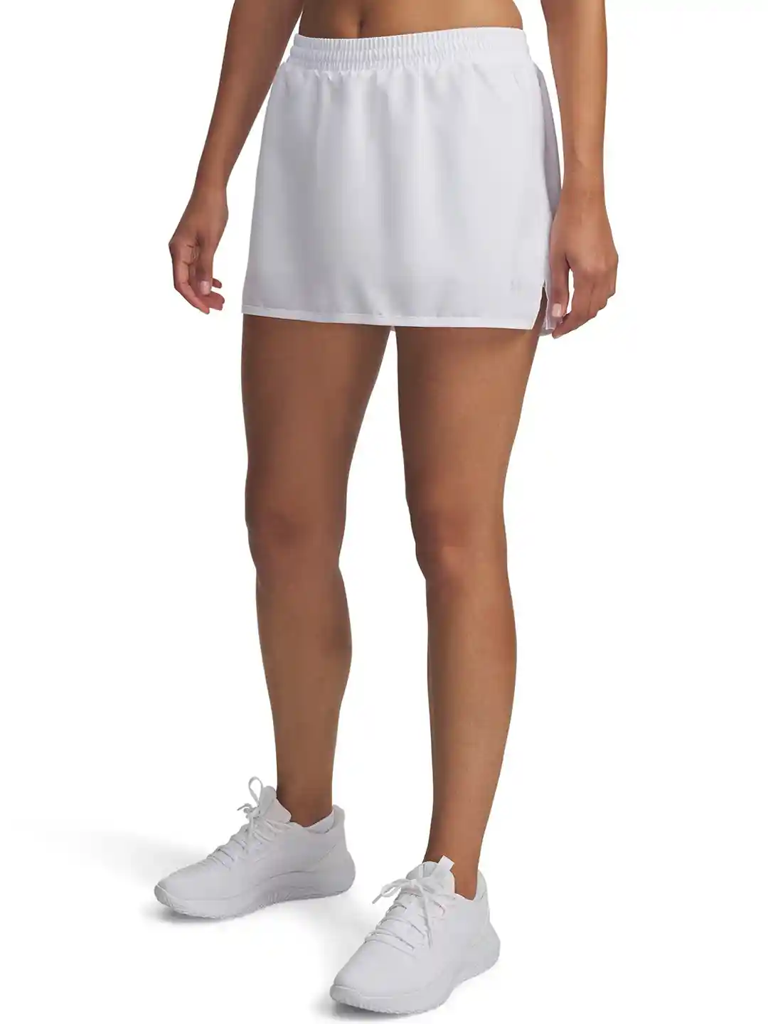 Buy UNDER ARMOUR Women Relaxed Fit Mid-Rise Slits Fly By Skorts
