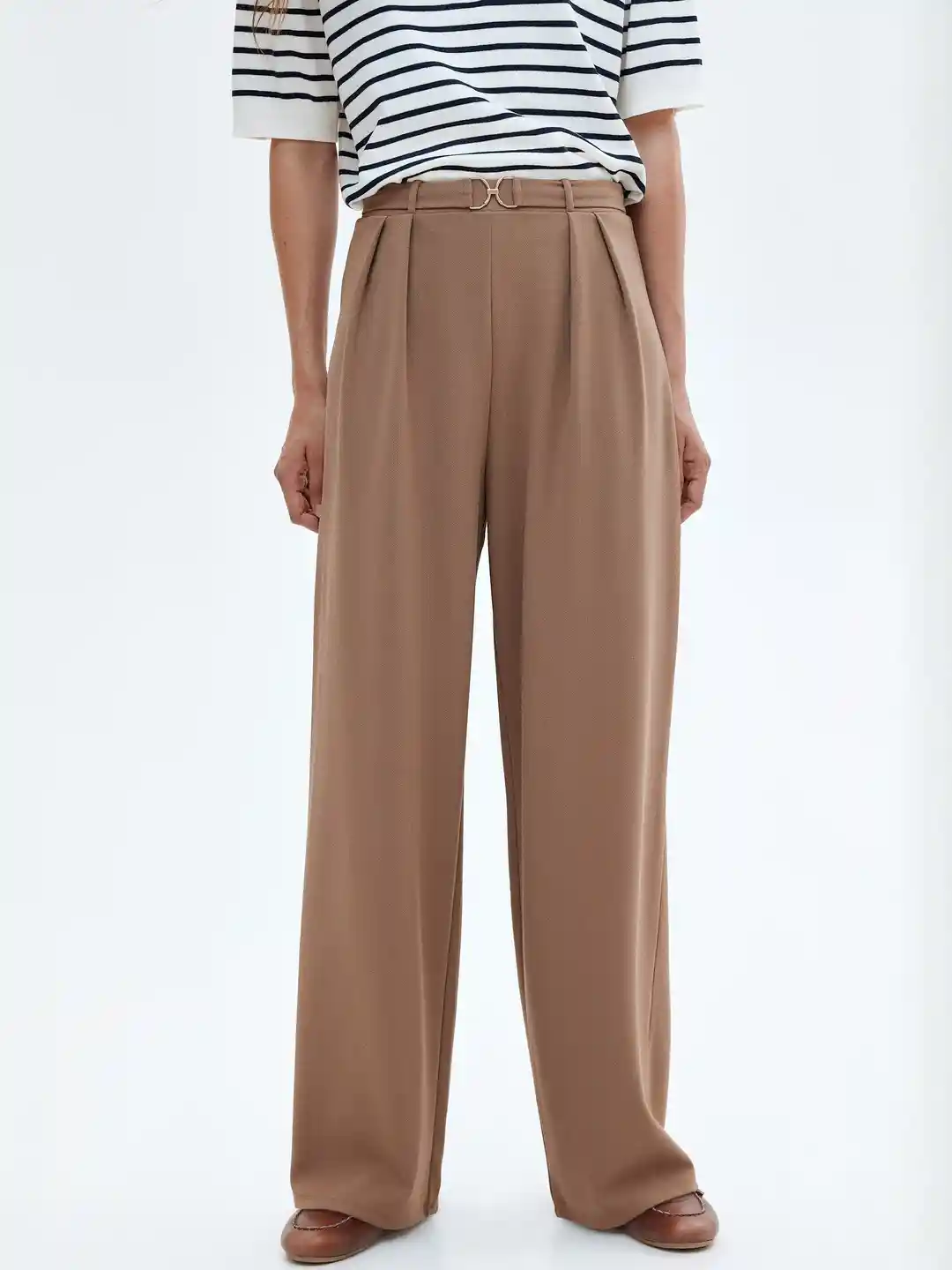 belted dress pants