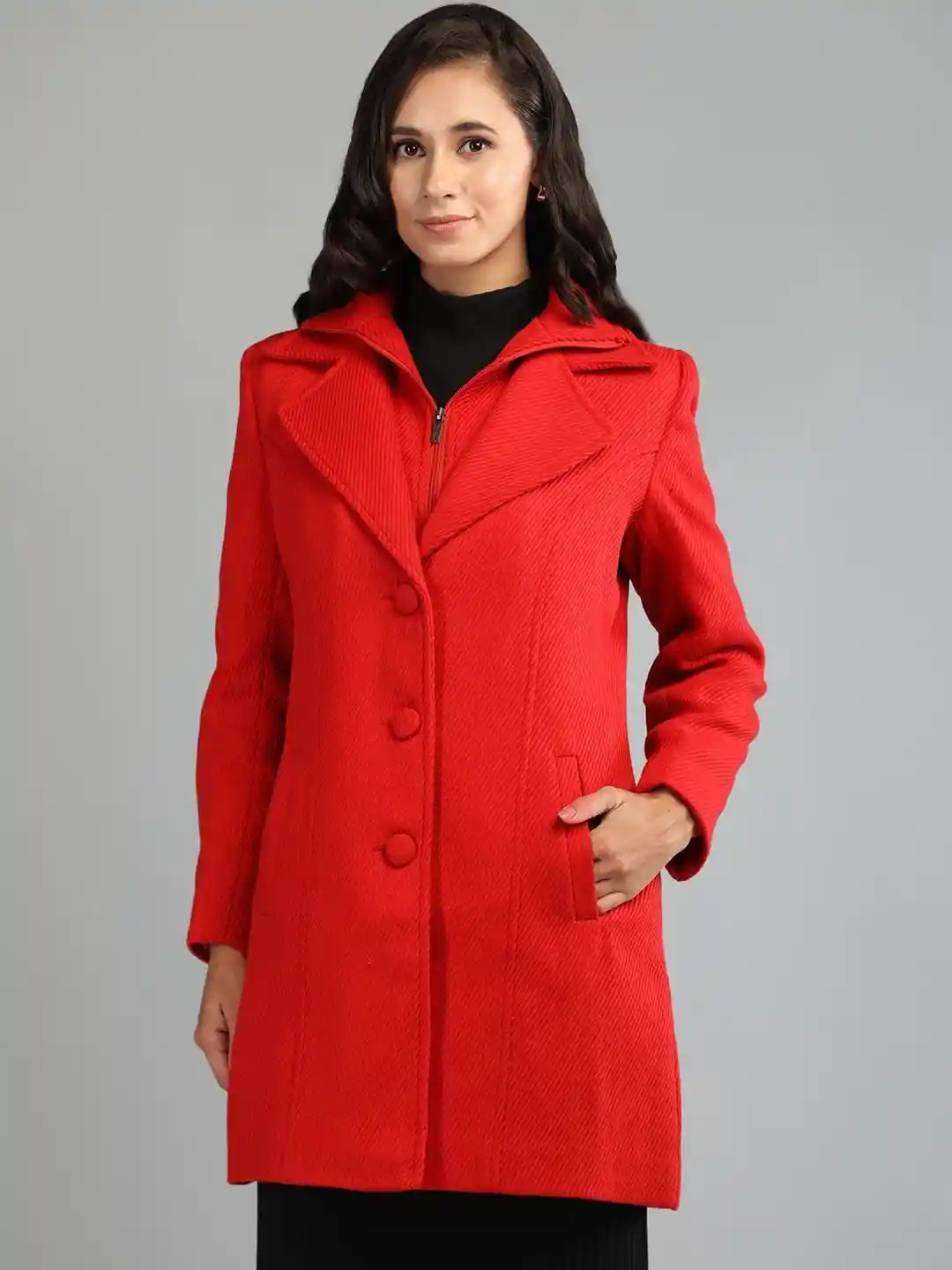 Buy Roadster Women Regular Fit Winter Coat Coats for Women
