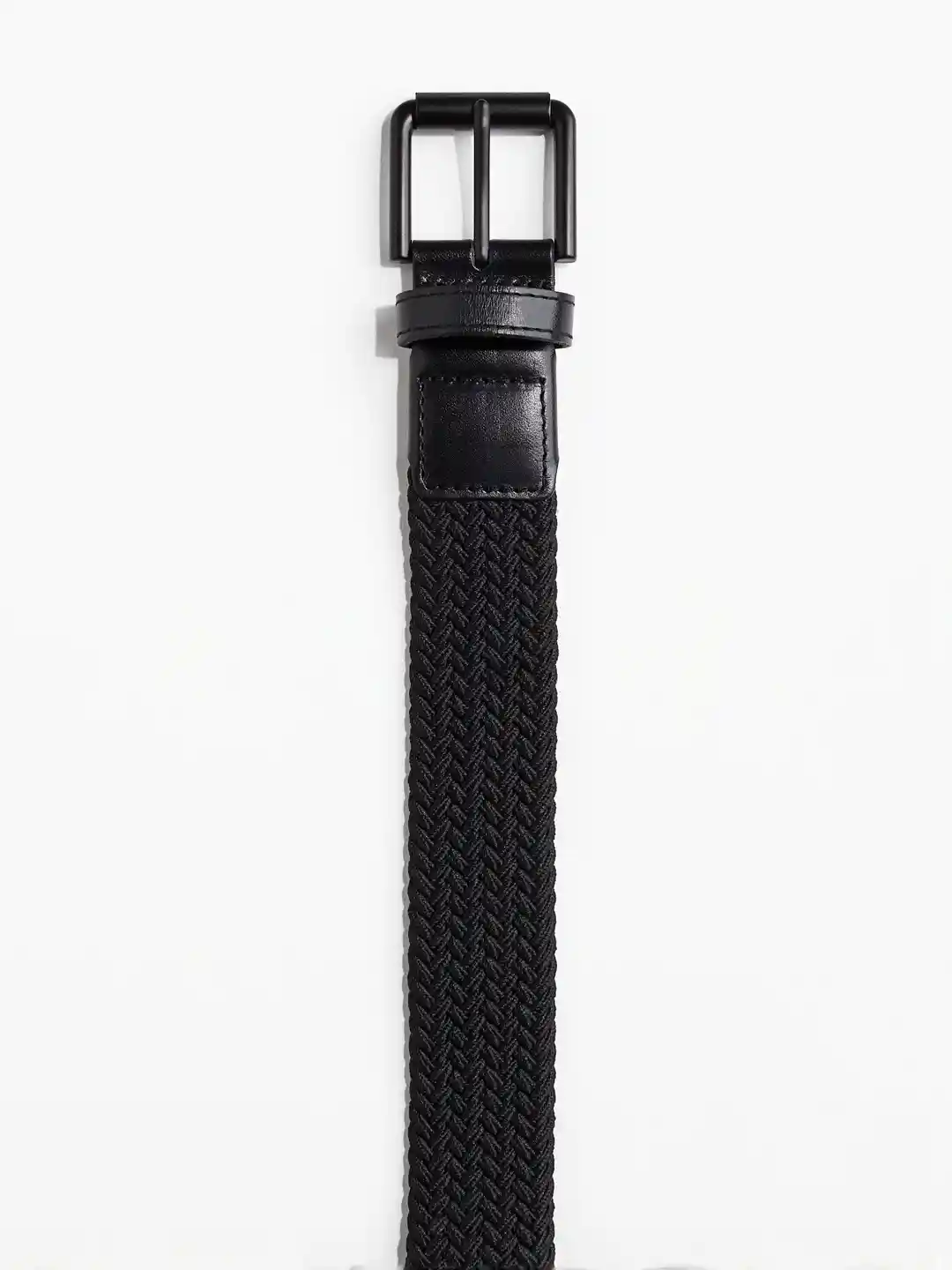 Buy H&M Men Black Elasticated Fabric Belt Belts for Men 18305620