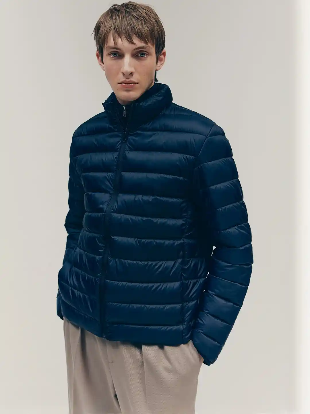 Buy H&M Slim Fit Lightweight Puffer Jacket Jackets for Men