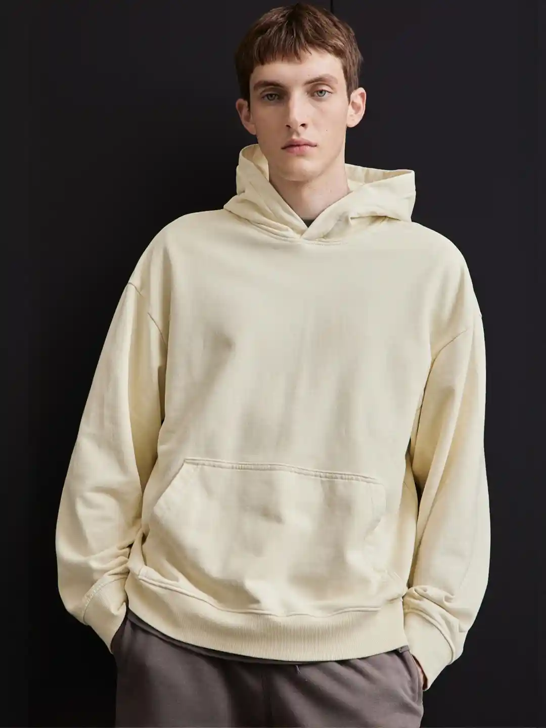 Buy H&M Loose Fit Washed Hoodie Sweatshirts for Men 31438121