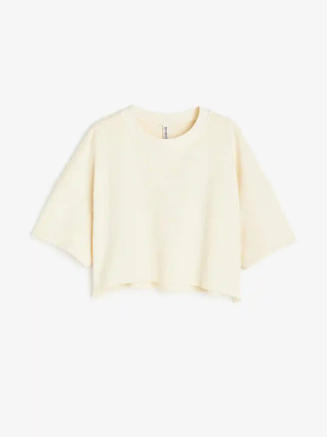 Buy H&M Cropped Short-Sleeved Sweatshirt Sweatshirts for Women
