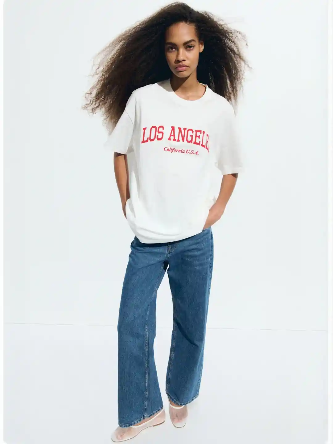 Buy H&M Oversized Printed T-shirt Tshirts for Women 34632455
