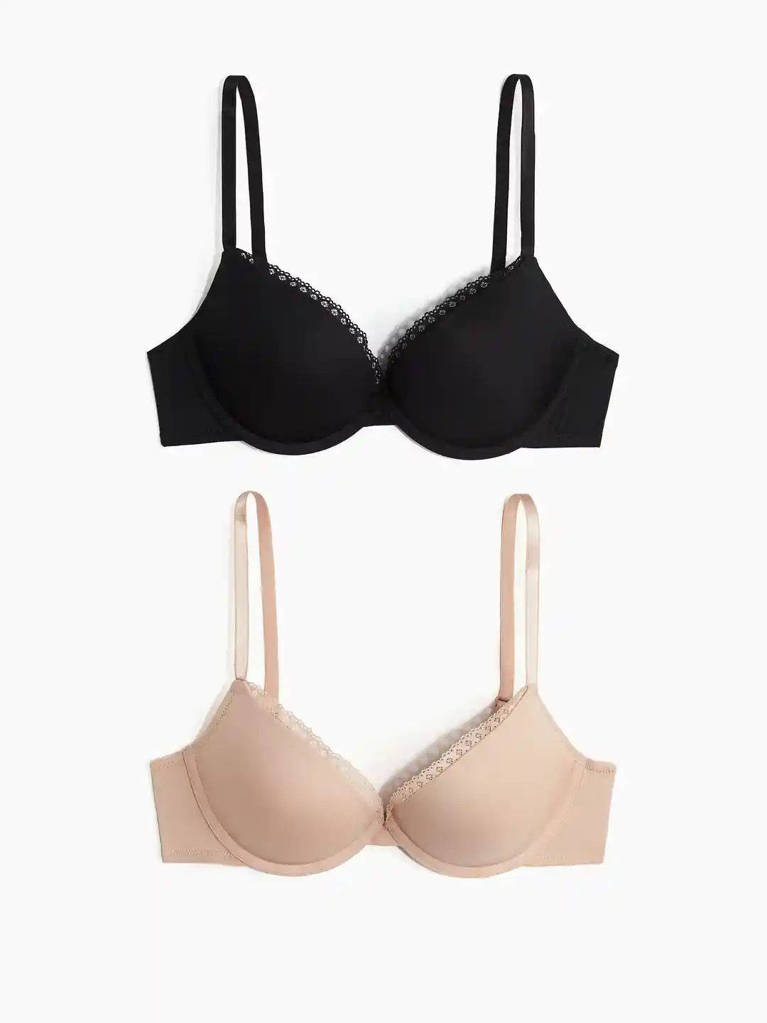 Buy H&M 2-Pack Microfiber Super Push-Up Bras Bra for Women