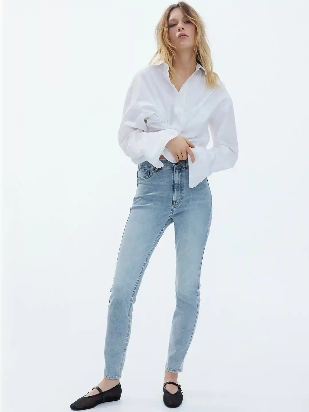 Buy H&M Ultra High Ankle Jeggings Jeans for Women 32226180 Myntra