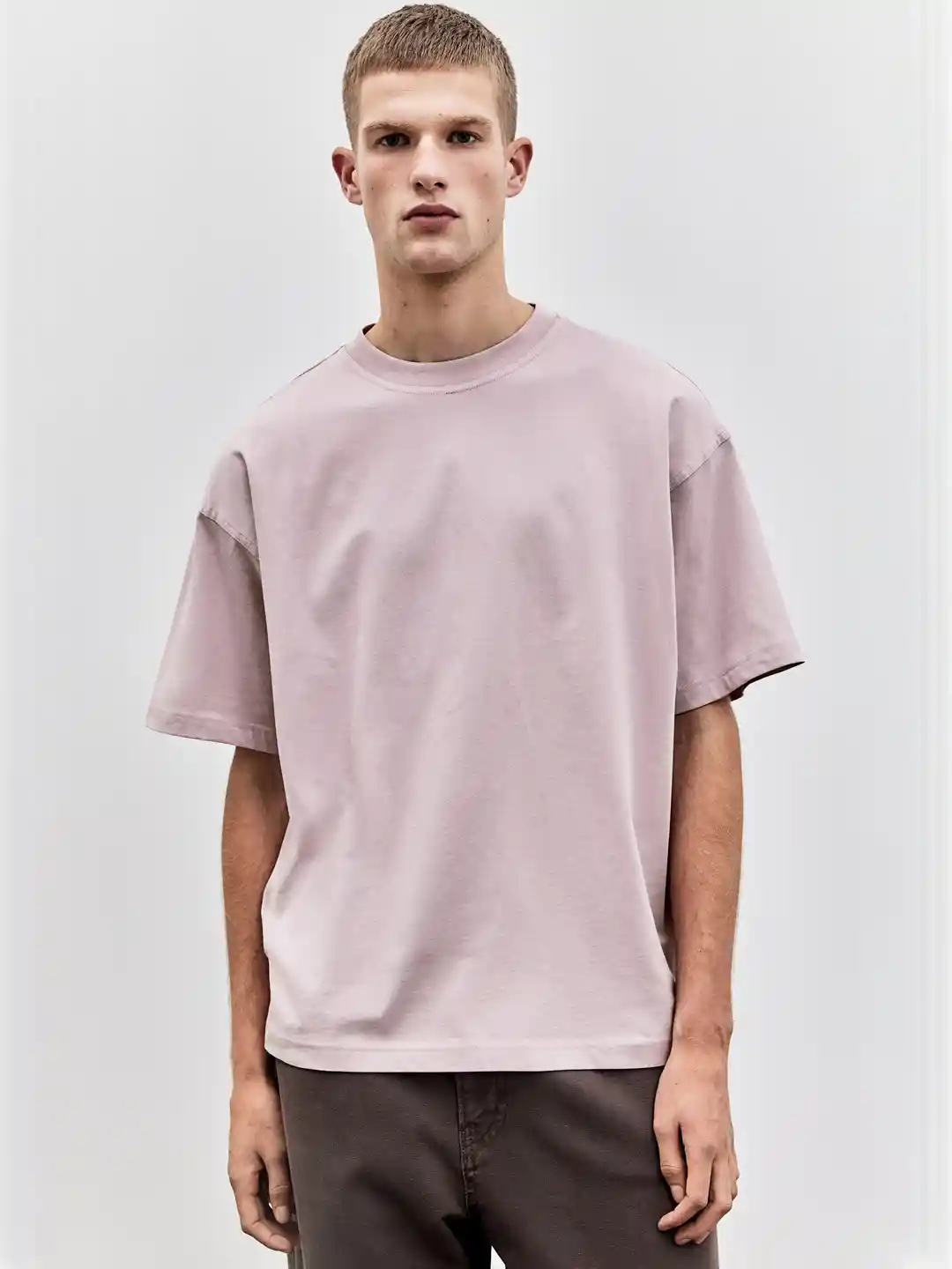 Buy H&M Men Pure Cotton Oversized T-Shirt Tshirts for Men