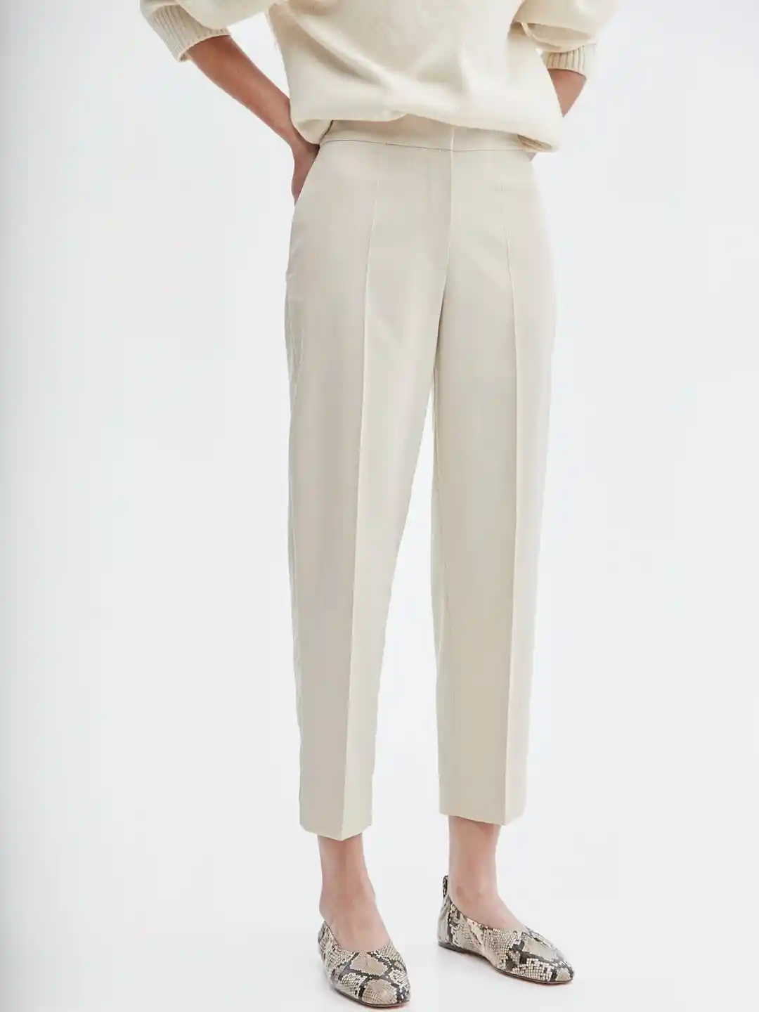 cigarette trousers h and m Checkered Trousers H&m Cigarette Pants Womens Pants Checkered H And M Cigarette eye fastening Cigarette Trousers H And M