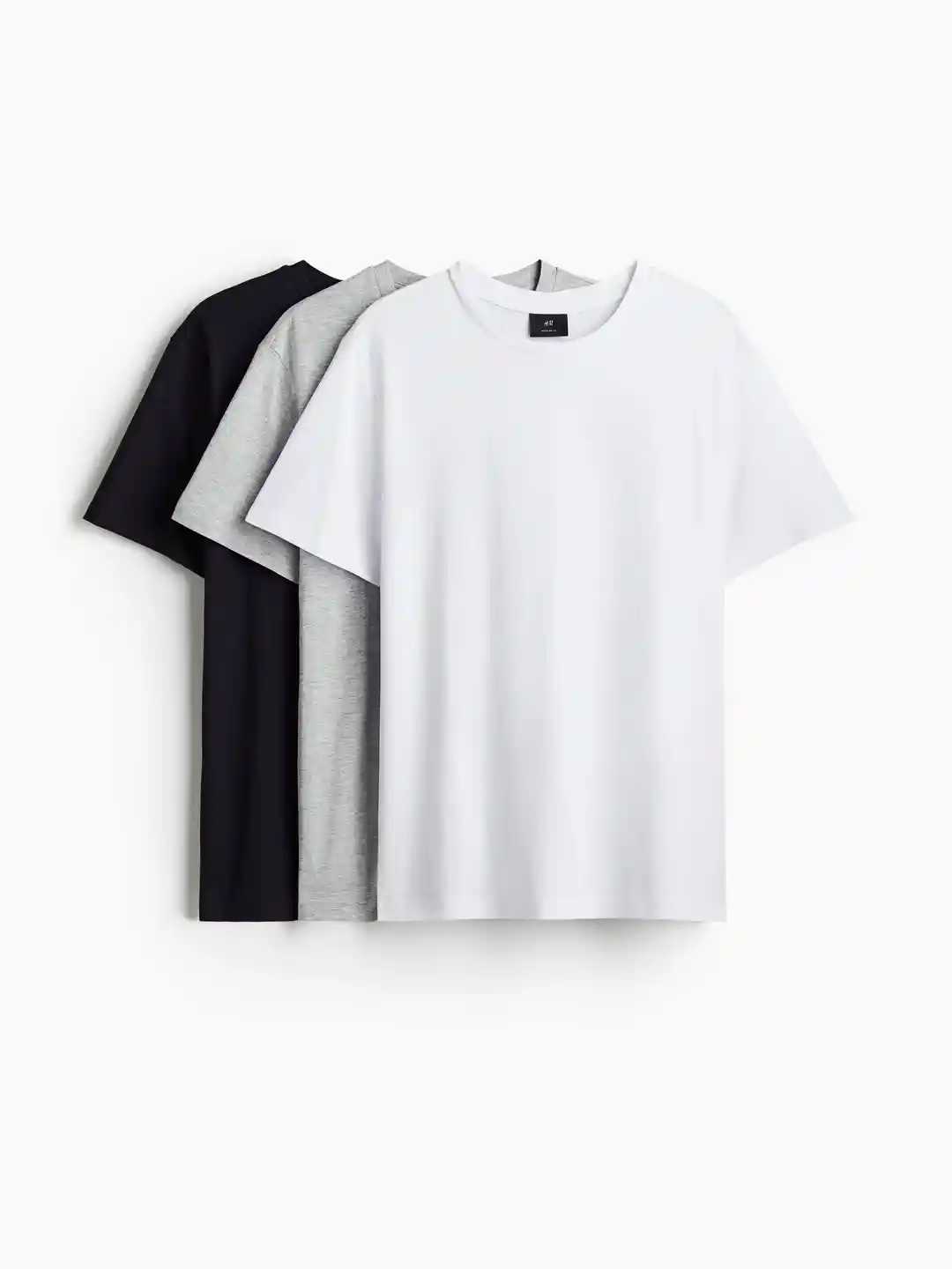Buy H&M 3-Pack Regular Fit T-shirts Tshirts for Men 34836152