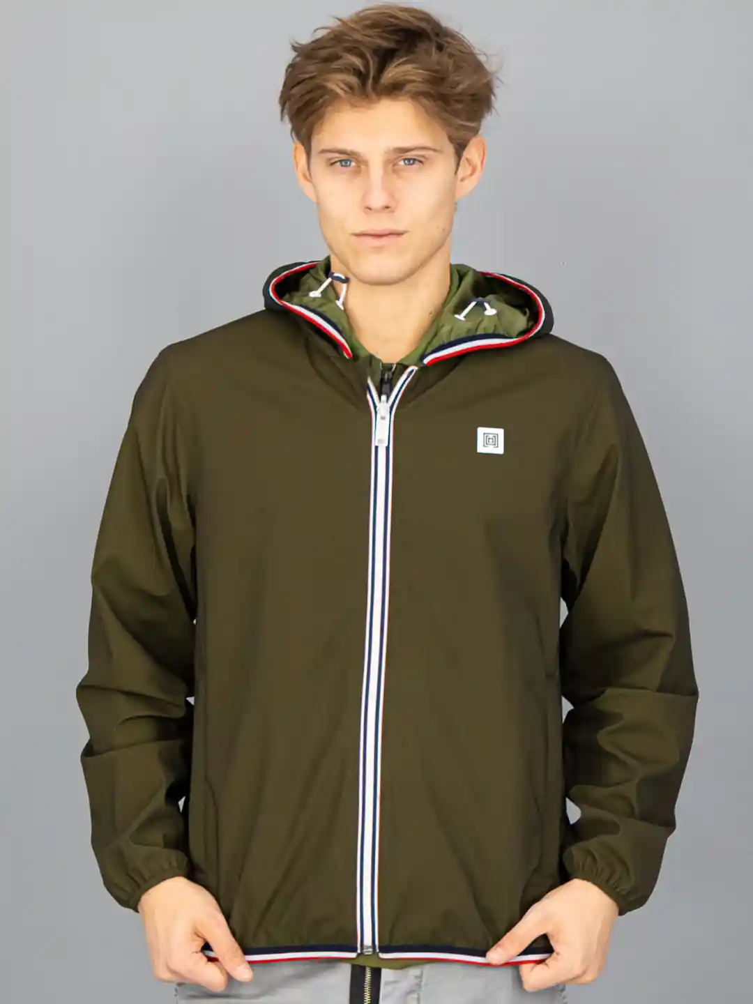 Buy FREESOUL Men Olive Green Reversible Tailored Jacket Jackets