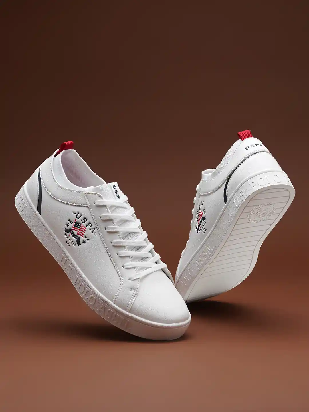 Buy Polo Men White Hafer Sneakers Casual Shoes