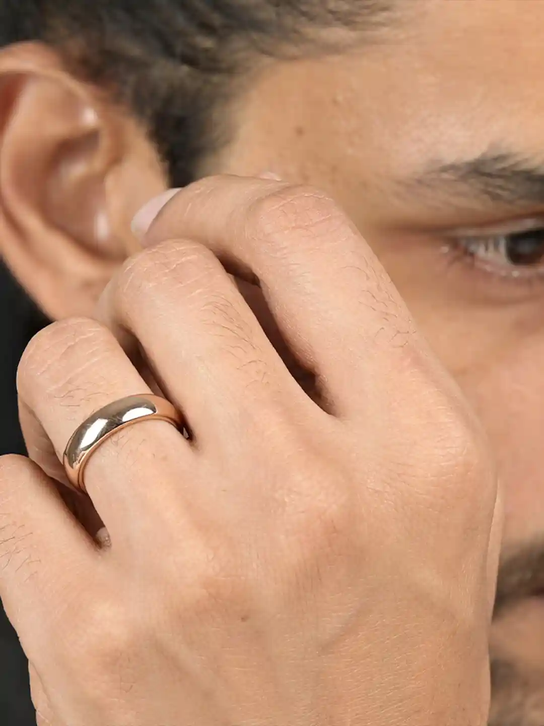 Rose Gold What Hand Does The Wedding Band Go On For A Man PALMONAS