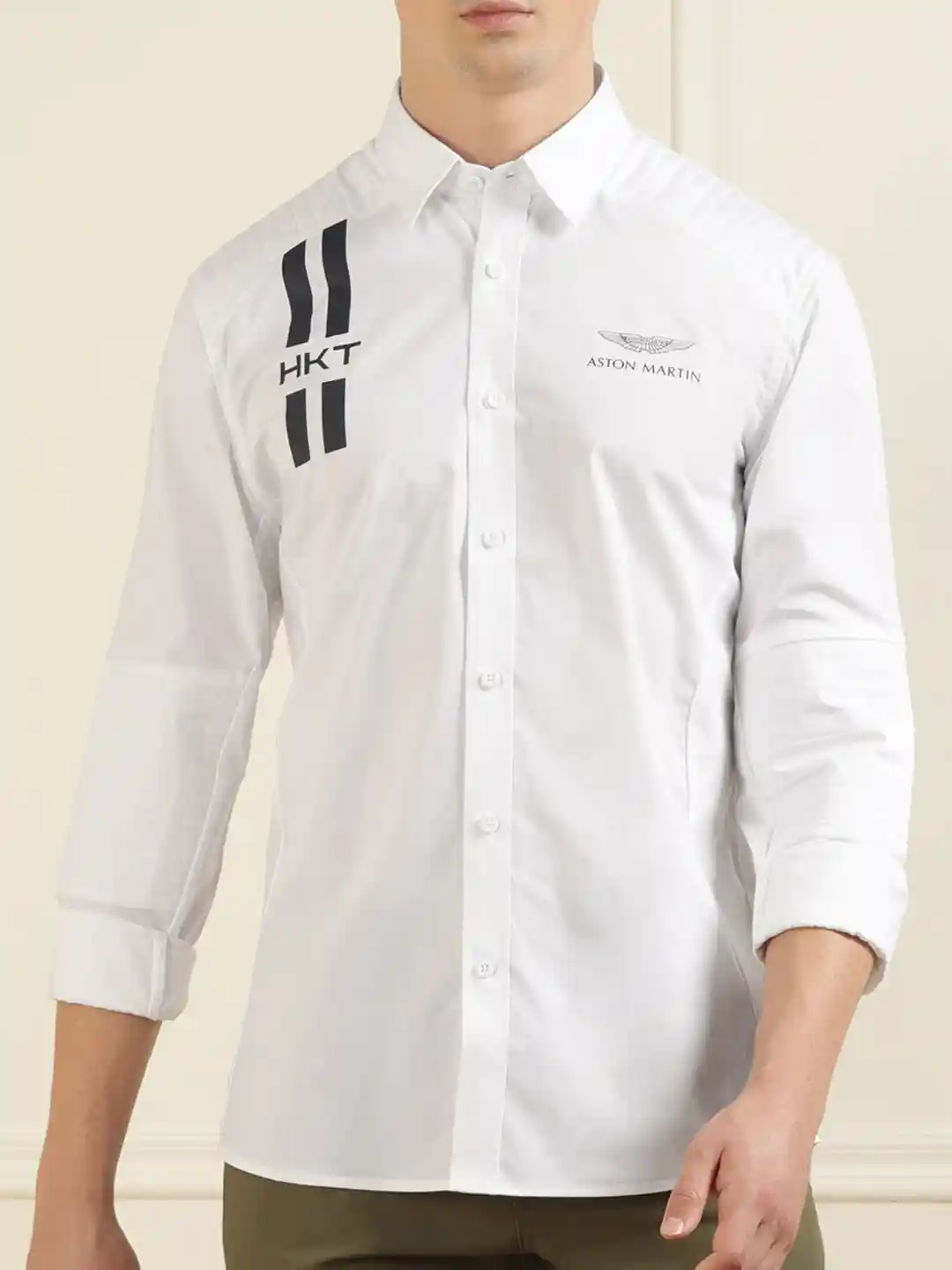 Buy HACKETT LONDON Men White Cotton Classic Casual Shirt Shirts