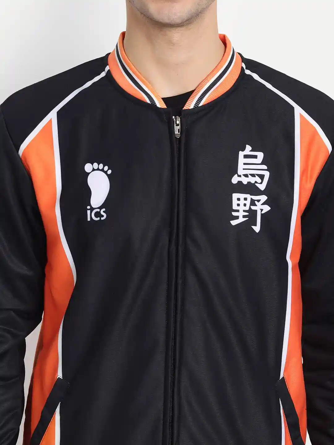 Buy COMICSENSE Men Anime Printed Haikyuu Karasuno Bomber