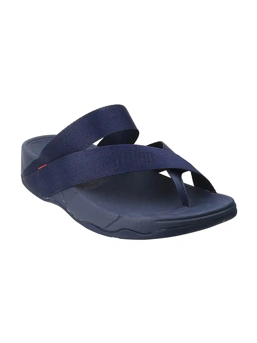 Mens Blue Fit Flops Ipanema Anatomica Tan Collection Pearly Navy - Main Image