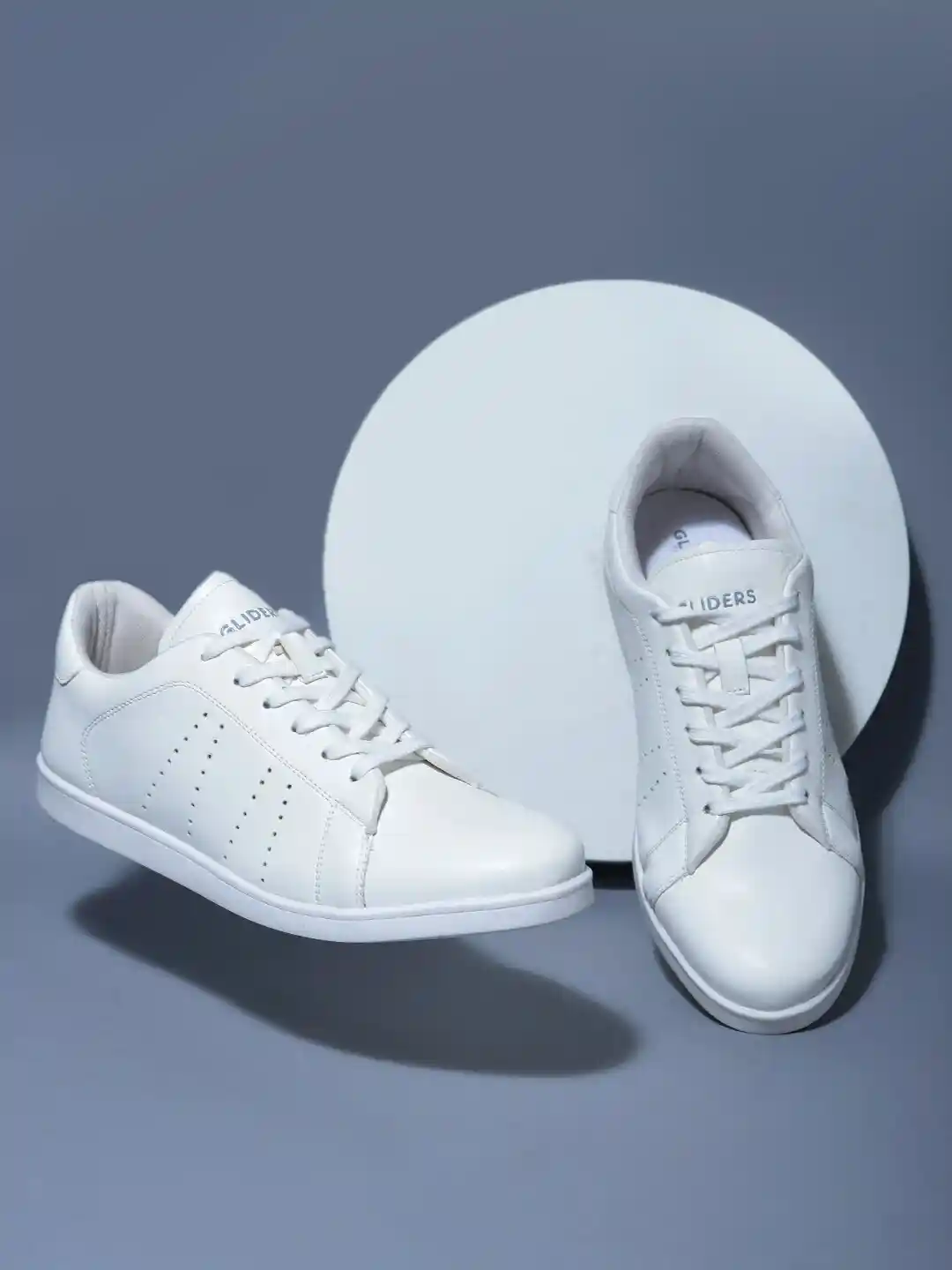 Buy Liberty Men White Perforations Sneakers Casual Shoes for Men