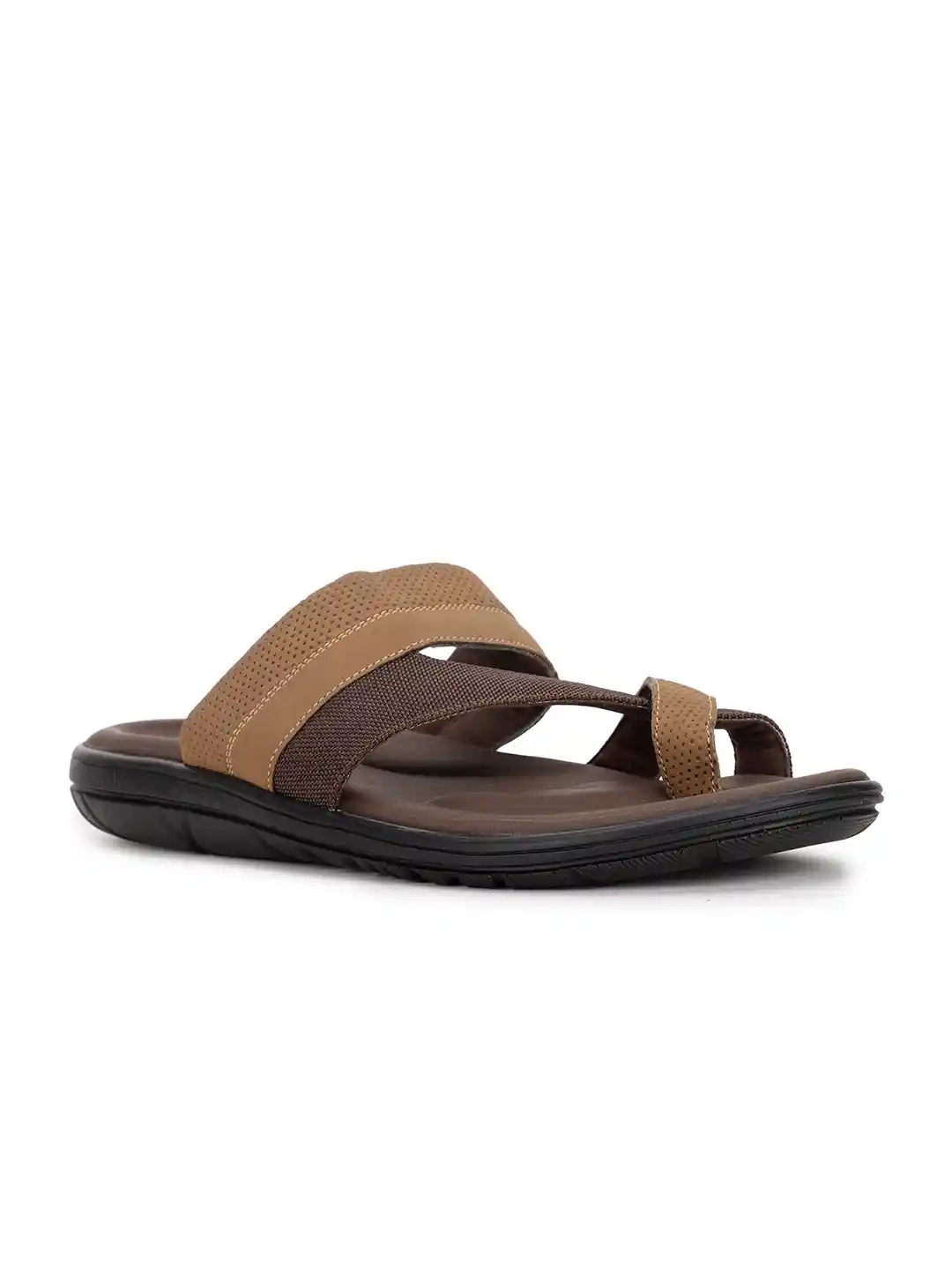 Buy Bata Men Tan Brown Comfort Sandals Sandals for Men