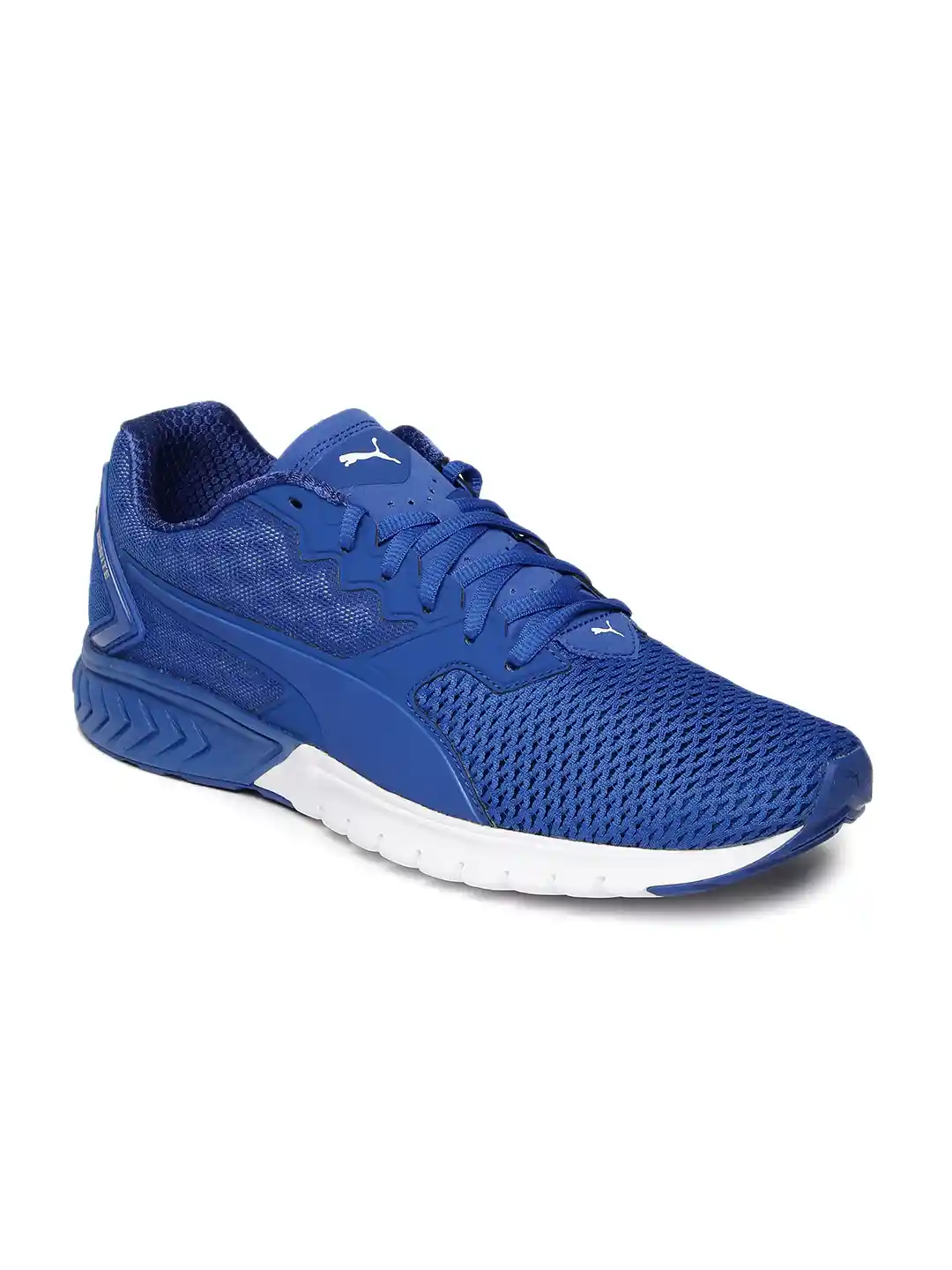 Buy Puma Men Blue IGNITE Dual Mesh Running Shoes Sports Shoes