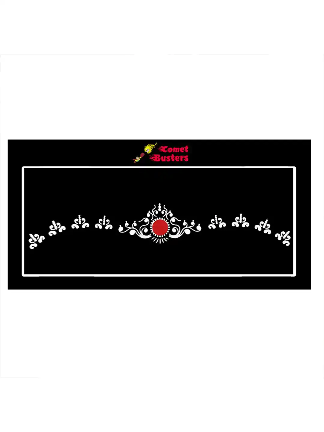 Buy Comet Busters Pcs Reusable Bengali Bridal Bindis White