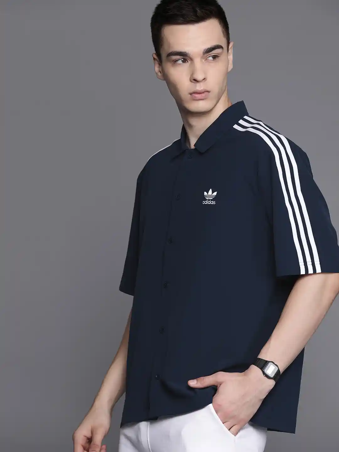 Buy ADIDAS Originals Men Classic Opaque Casual Shirt - Shirts for